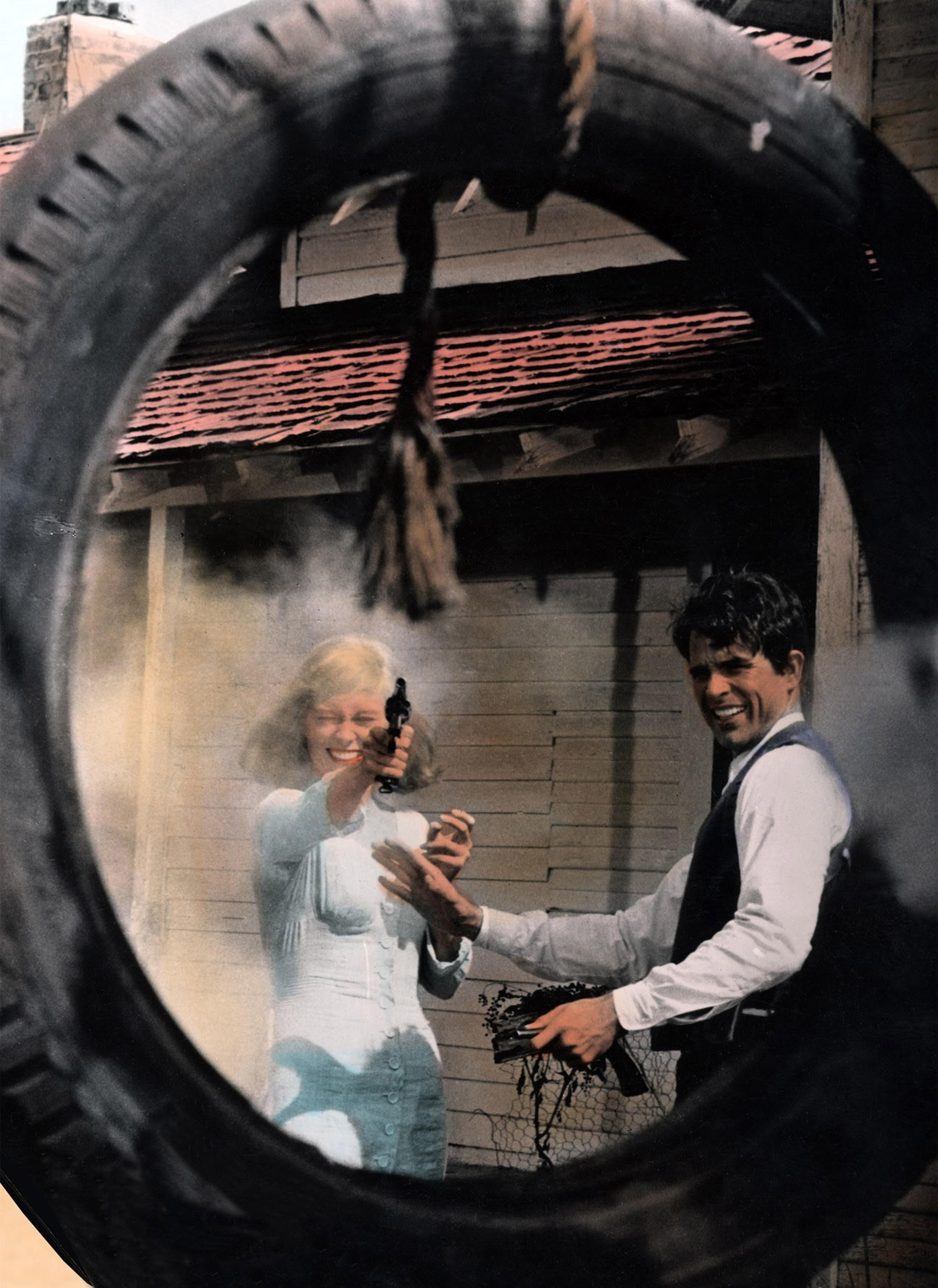 Bonnie And Clyde, Faye Dunaway, Warren Beatty, 1967.