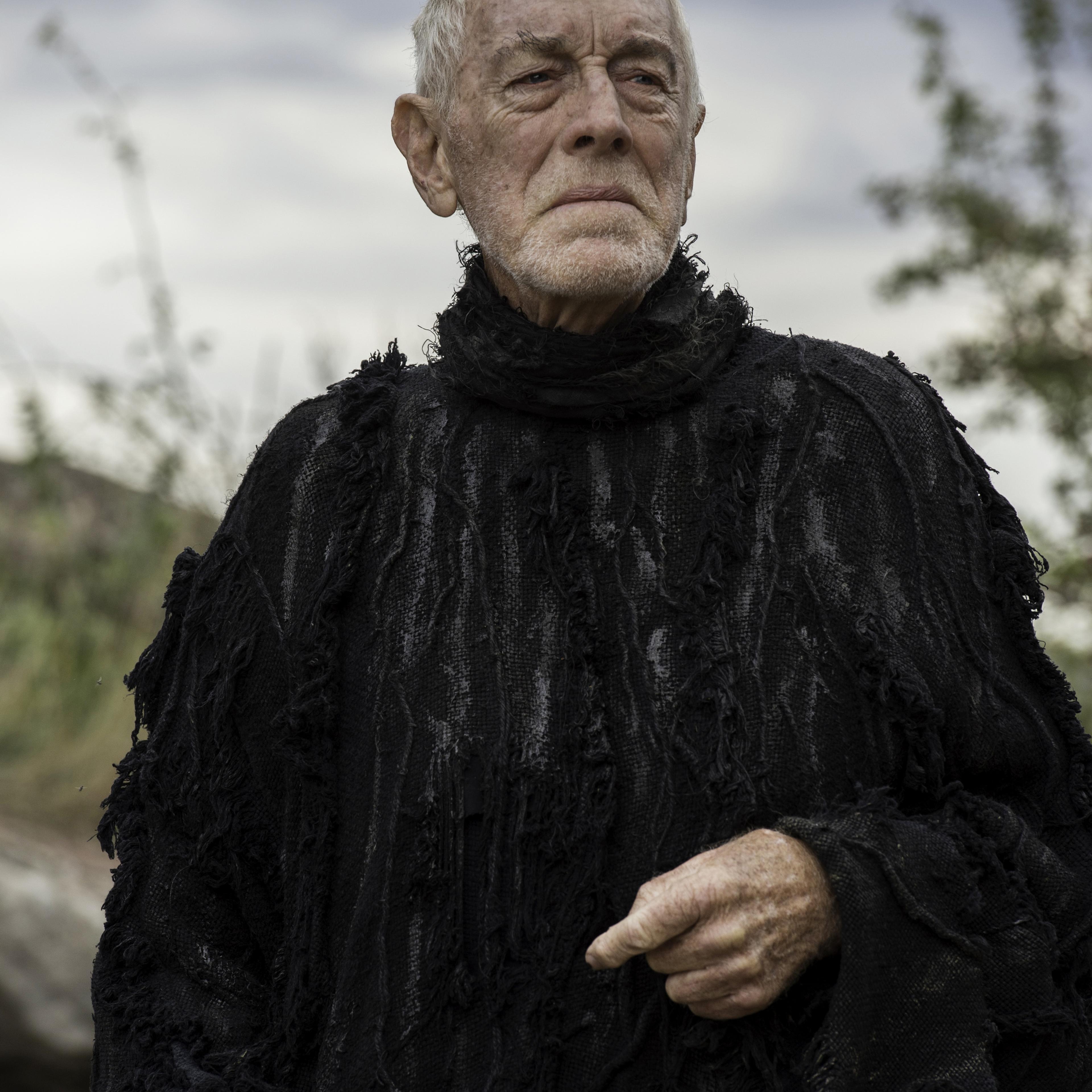 Max von Sydow as the Three-Eyed Raven in Game of Thrones