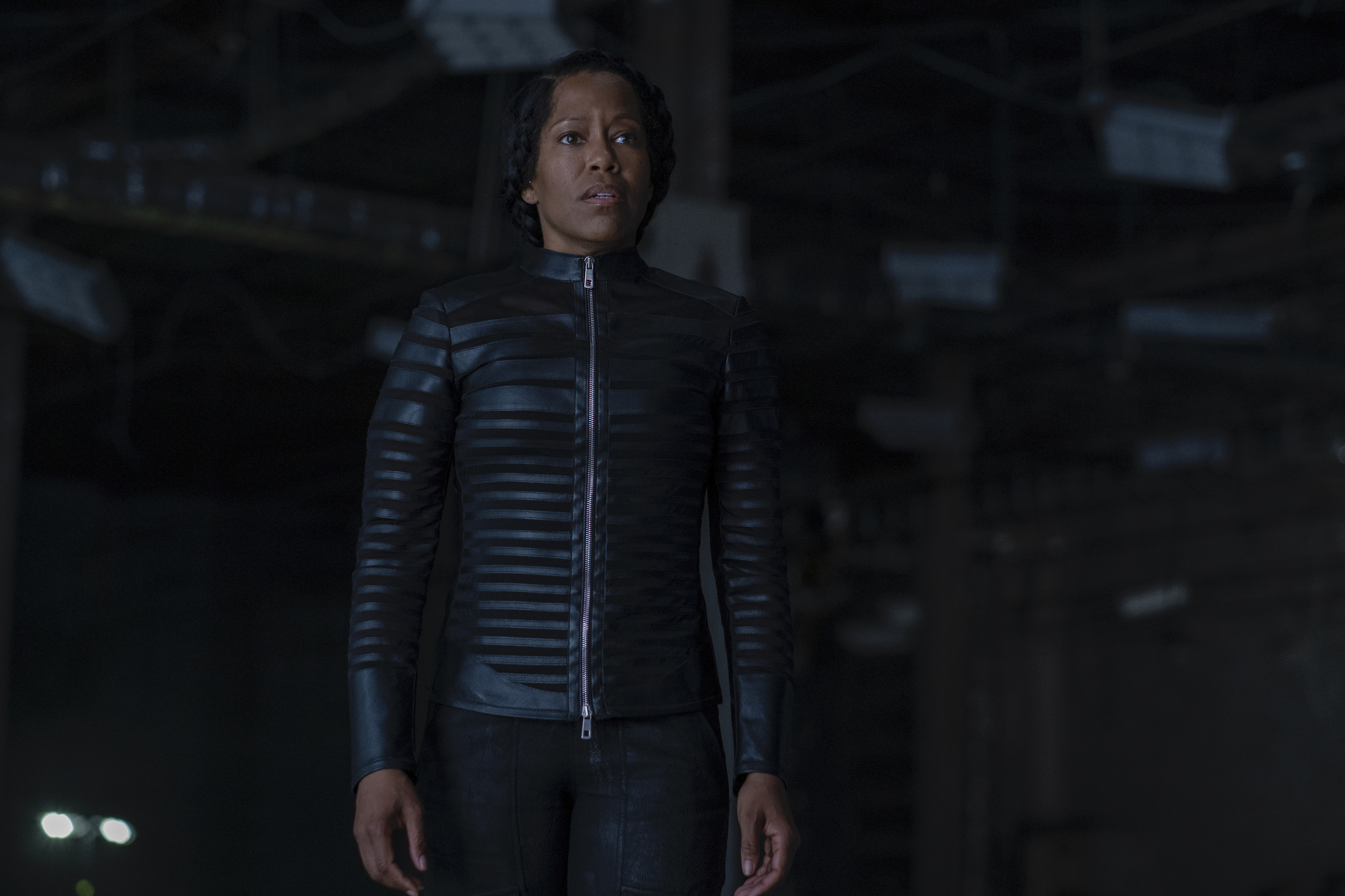 Regina King in <i>Watchmen</i>