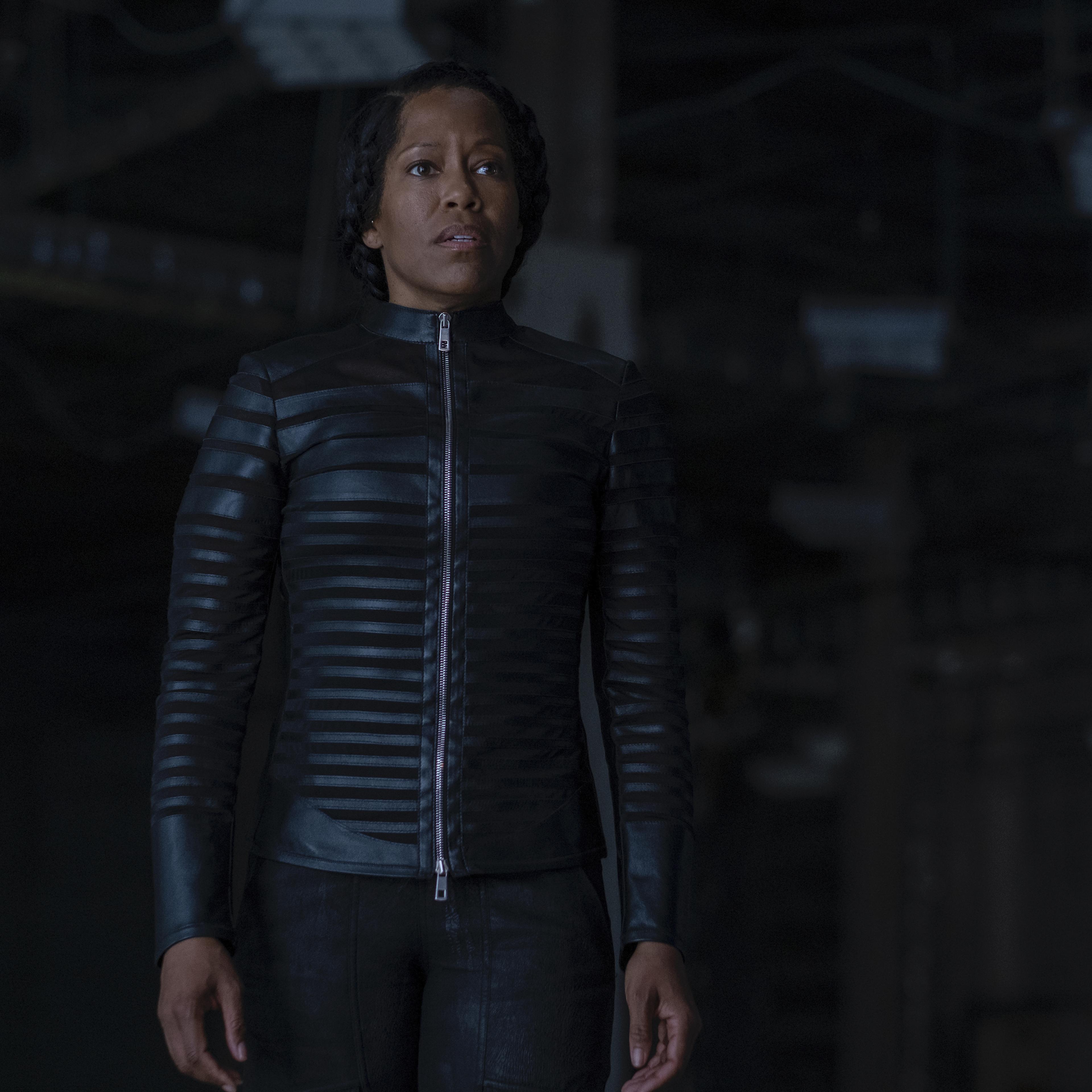 Regina King in <i>Watchmen</i>