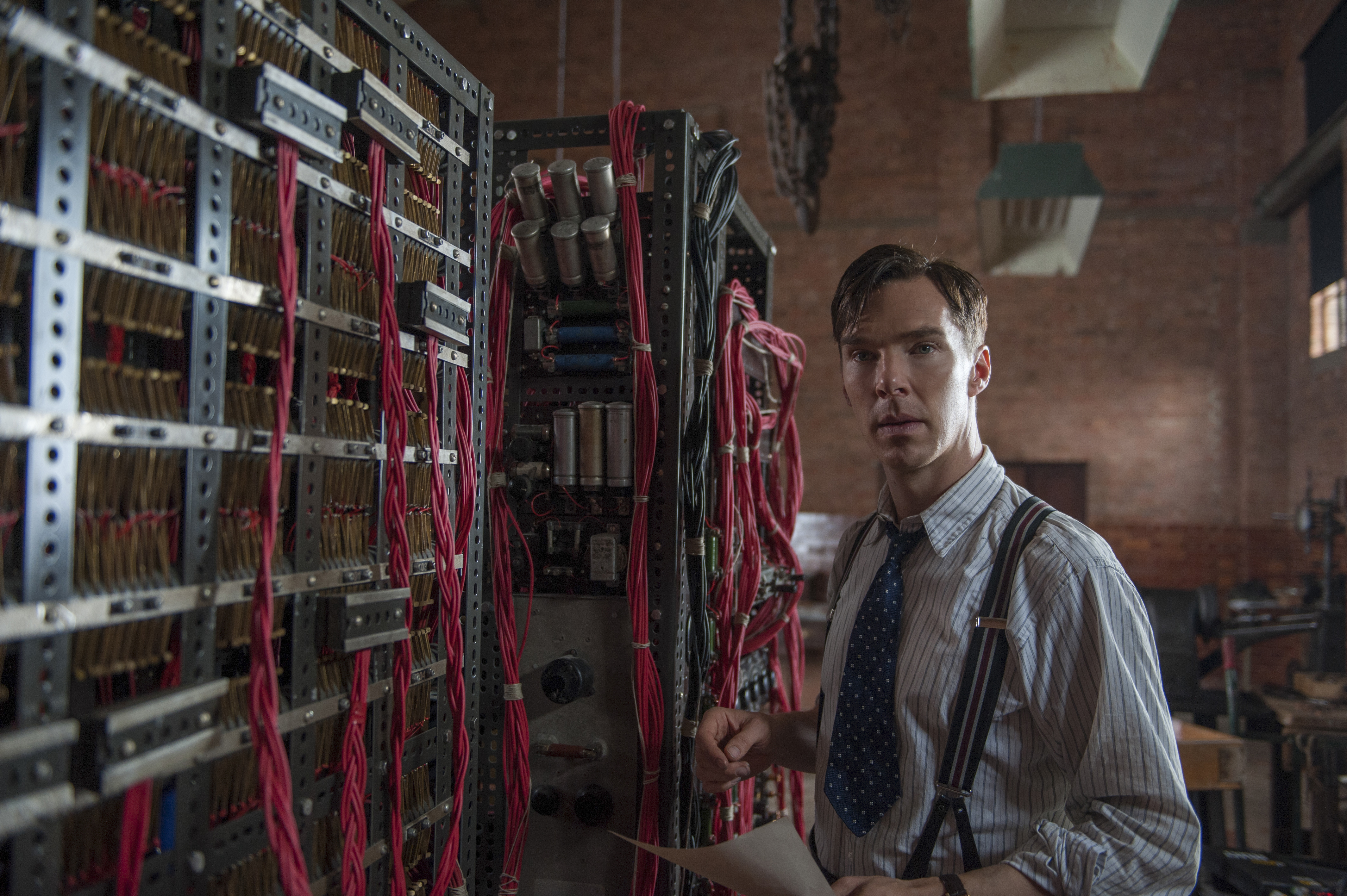 Benedict Cumberbatch in The Imitation Game