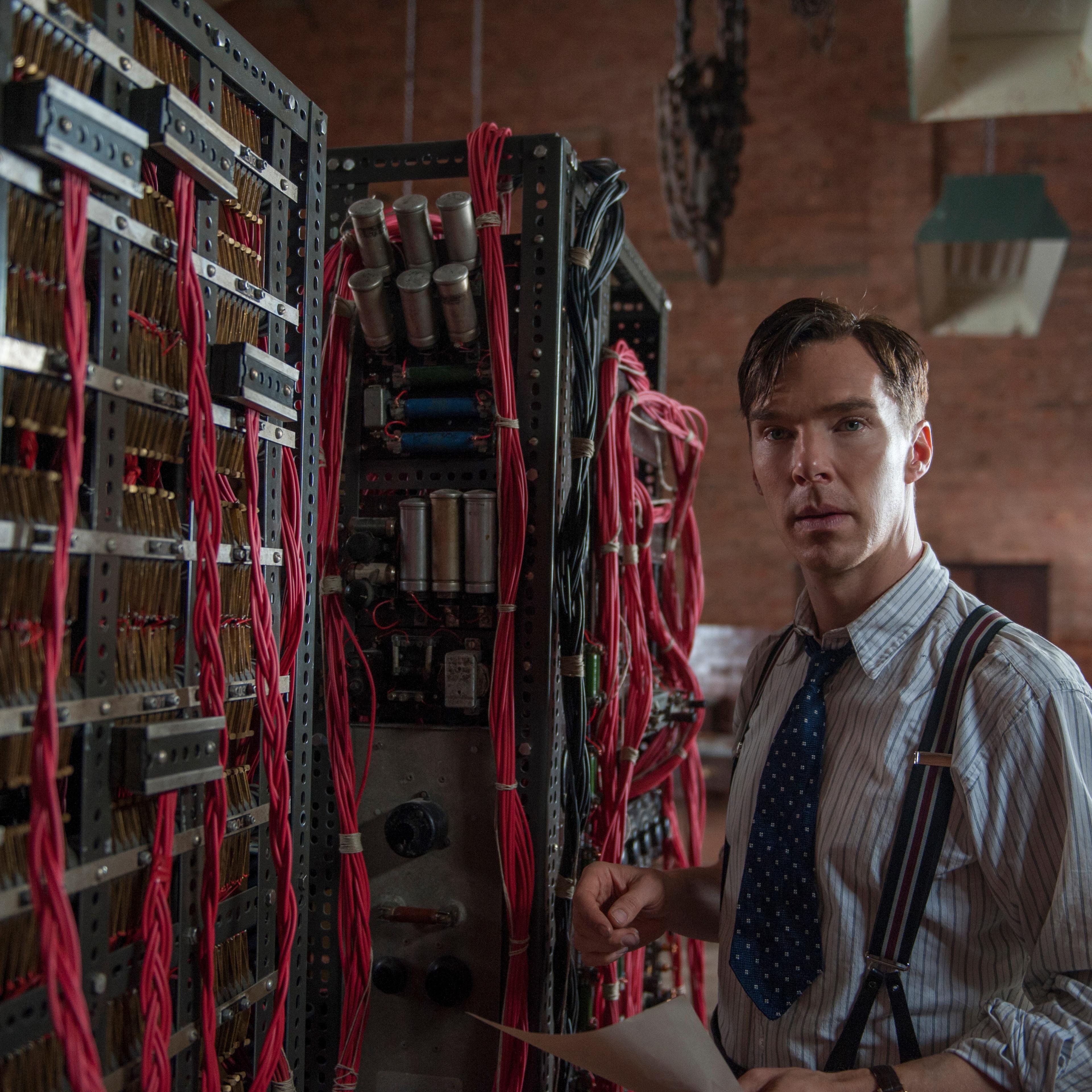 Benedict Cumberbatch in The Imitation Game
