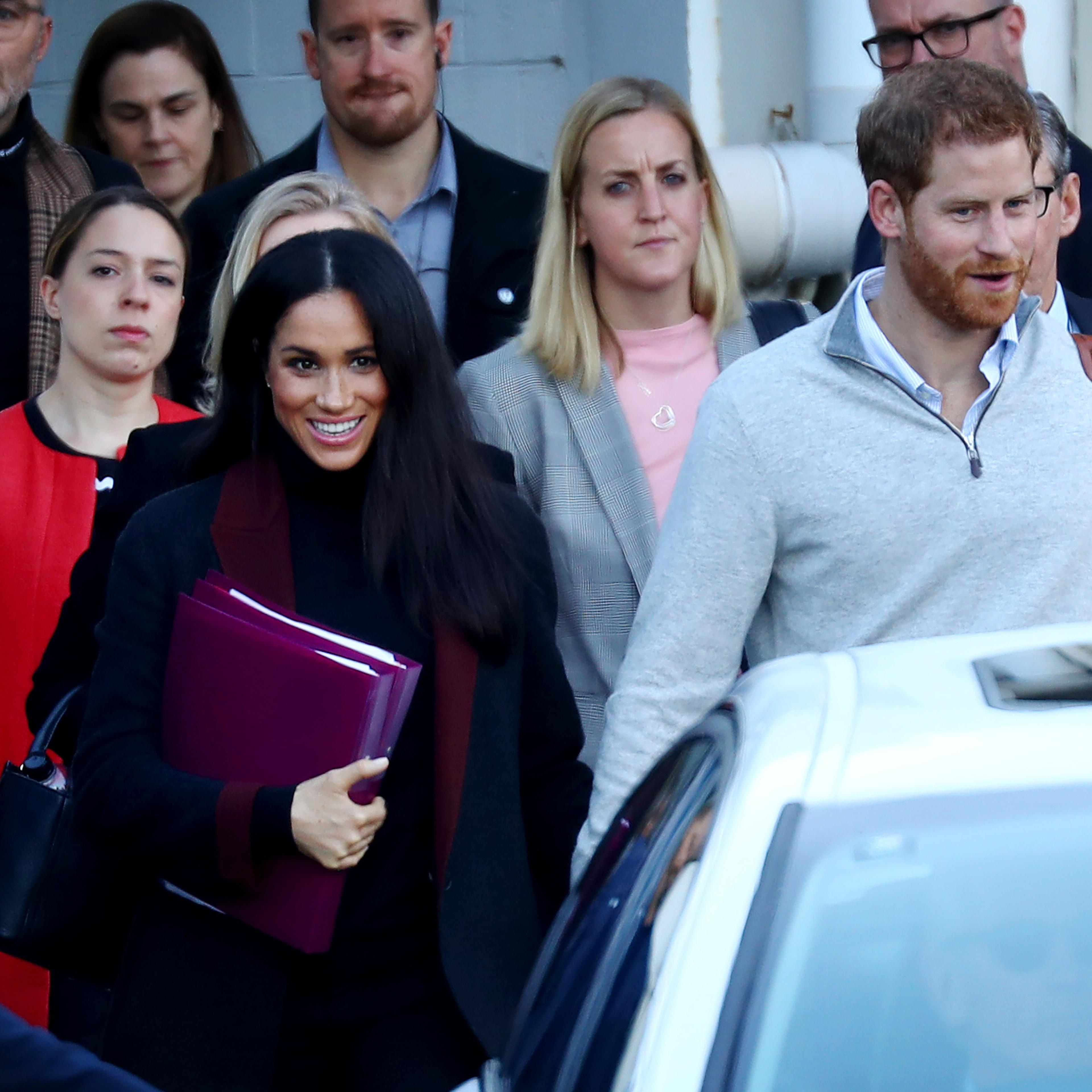The Duke And Duchess Of Sussex Arrive In Australia