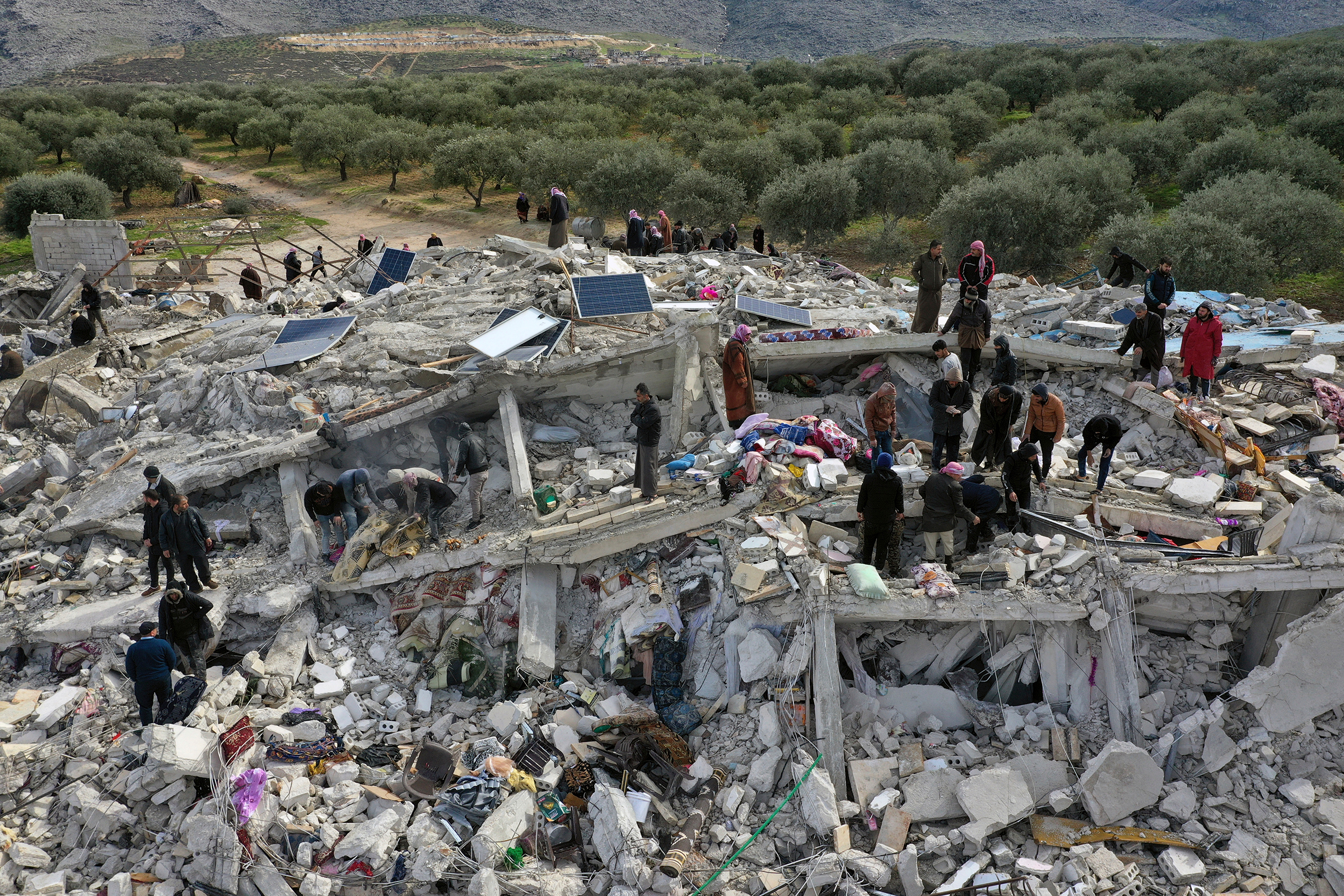 Turkey Earthquakes: Photos Survival Amid Destruction