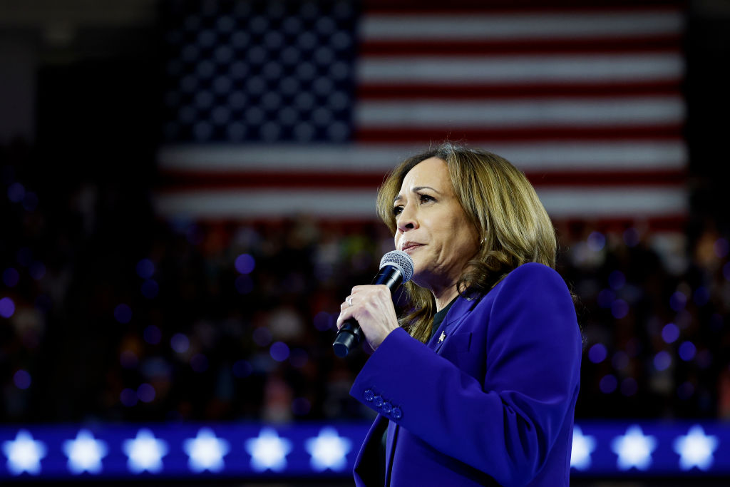 Democratic Presidential Candidate Vice President Kamala Harris Holds Campaign Rally In Milwaukee
