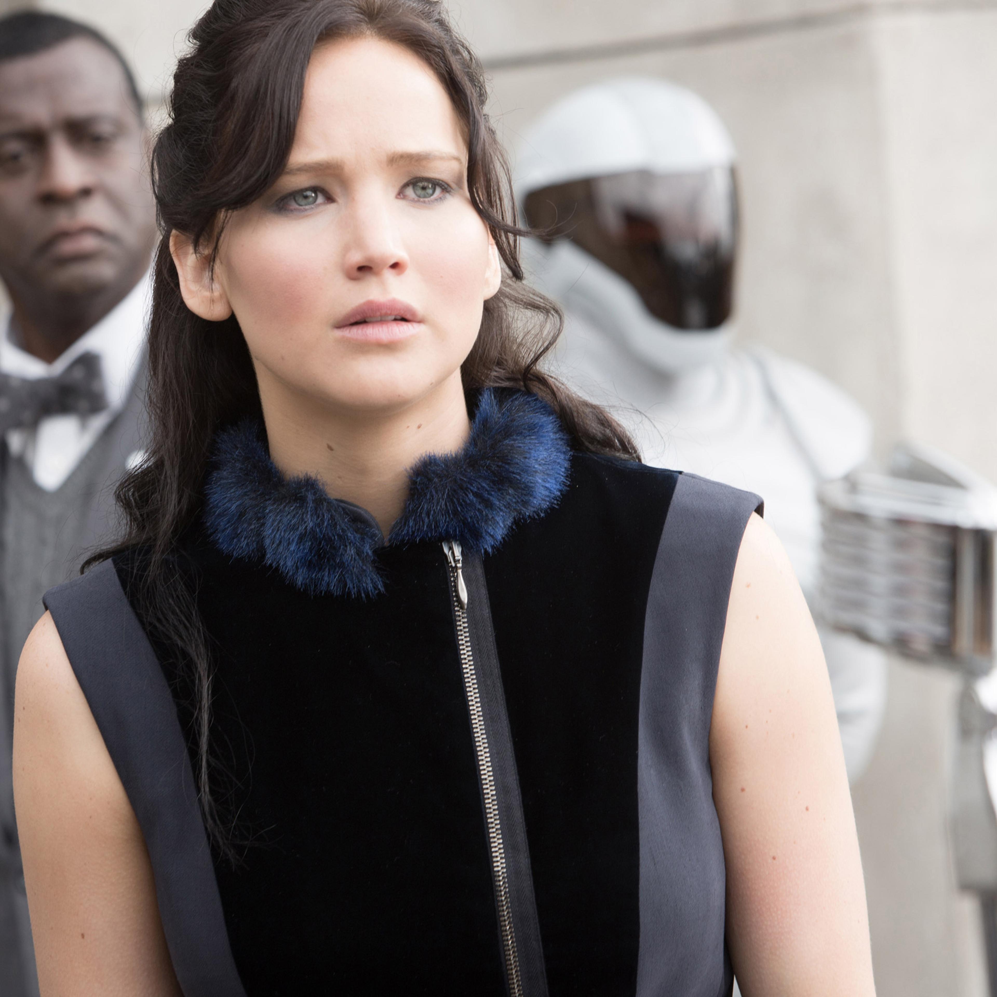 Jennifer Lawrence in "The Hunger Games: Catching Fire"