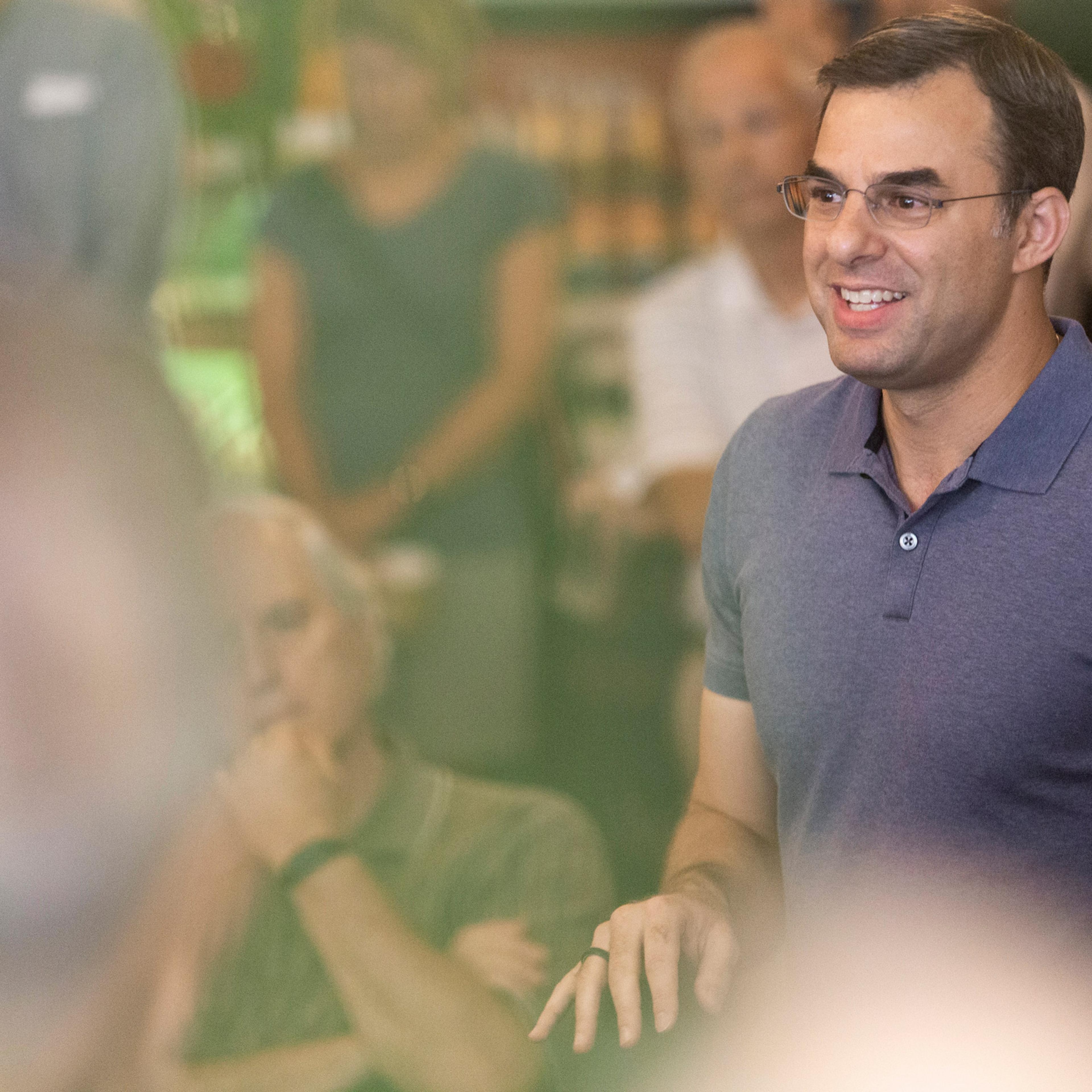 ‘Of all the years I’ve been in office, I’m the happiest now.’—Justin Amash, on leaving the Republican Party to become an independent