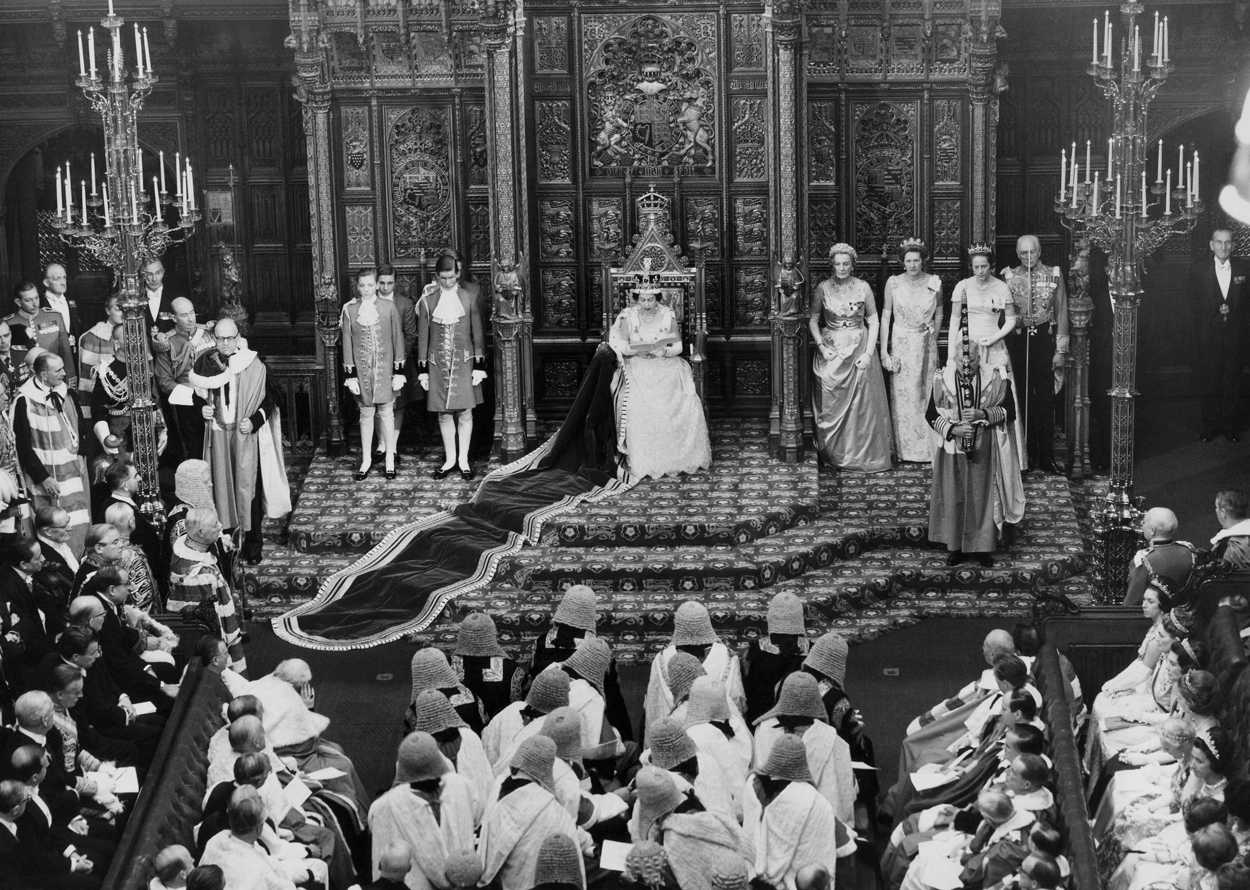 Queen, Elizabeth speech parliament opening westminster