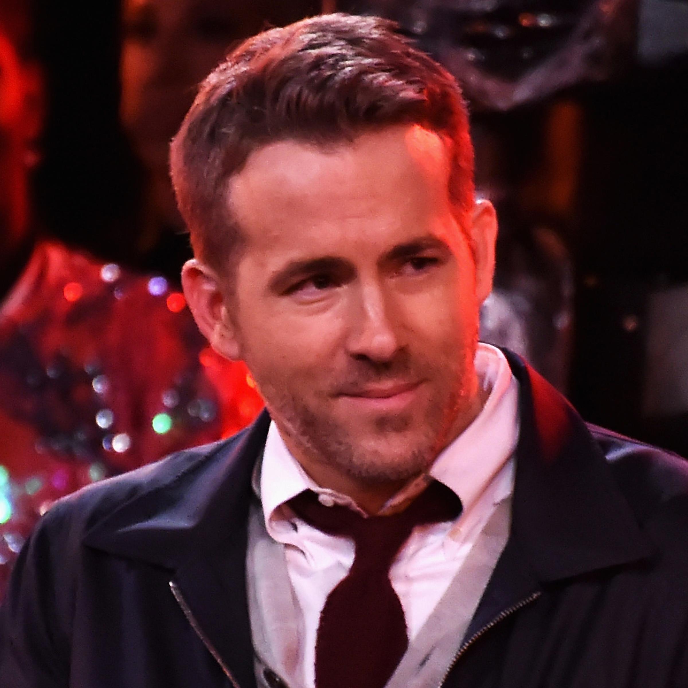 Ryan Reynolds during the 2016 MTV Movie Awards at Warner Bros. Studios on April 9, 2016 in Burbank, Calif.