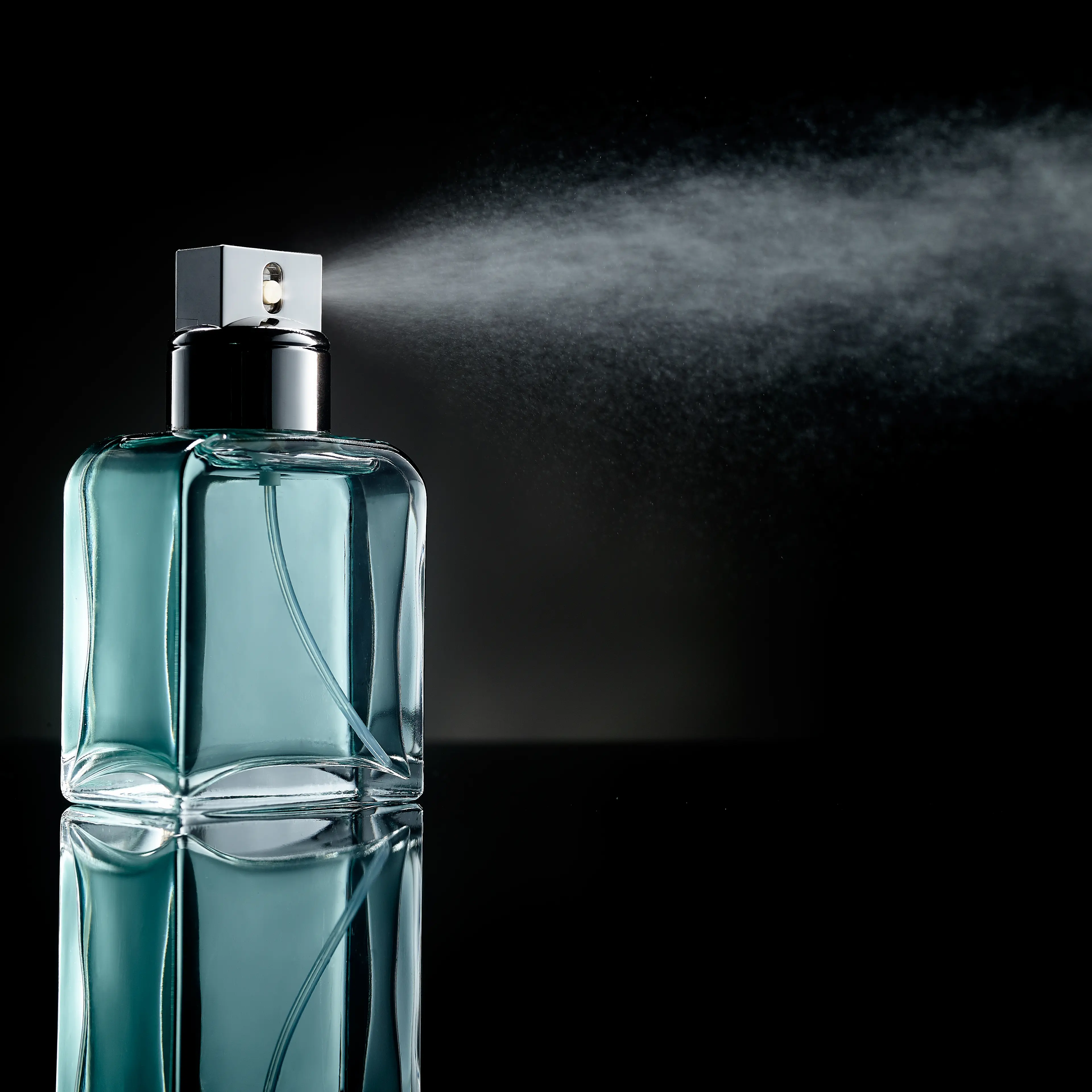 Green Perfume Spraying