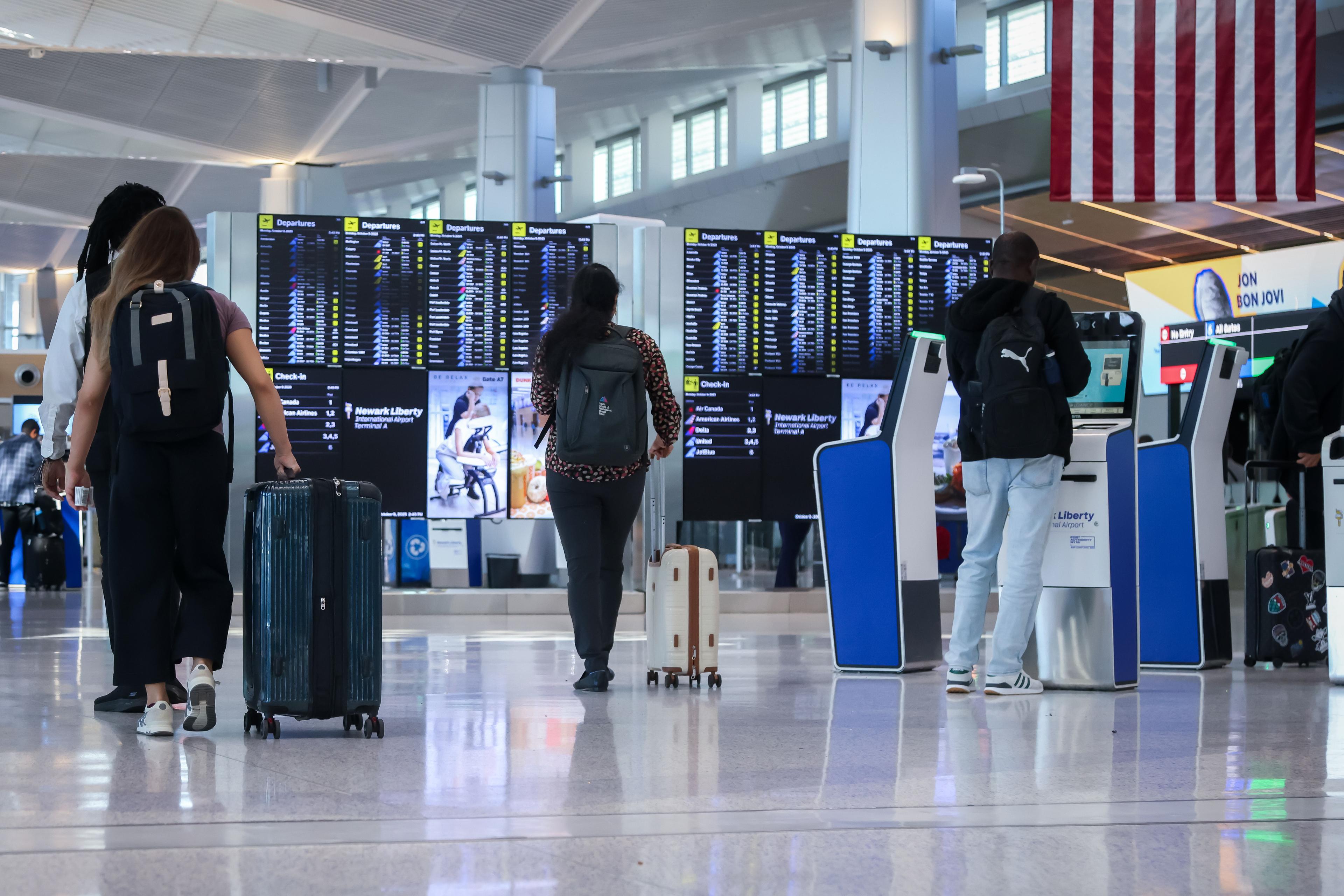 Secretary Duffy Speaks On Shutdown Impact At Newark Airport
