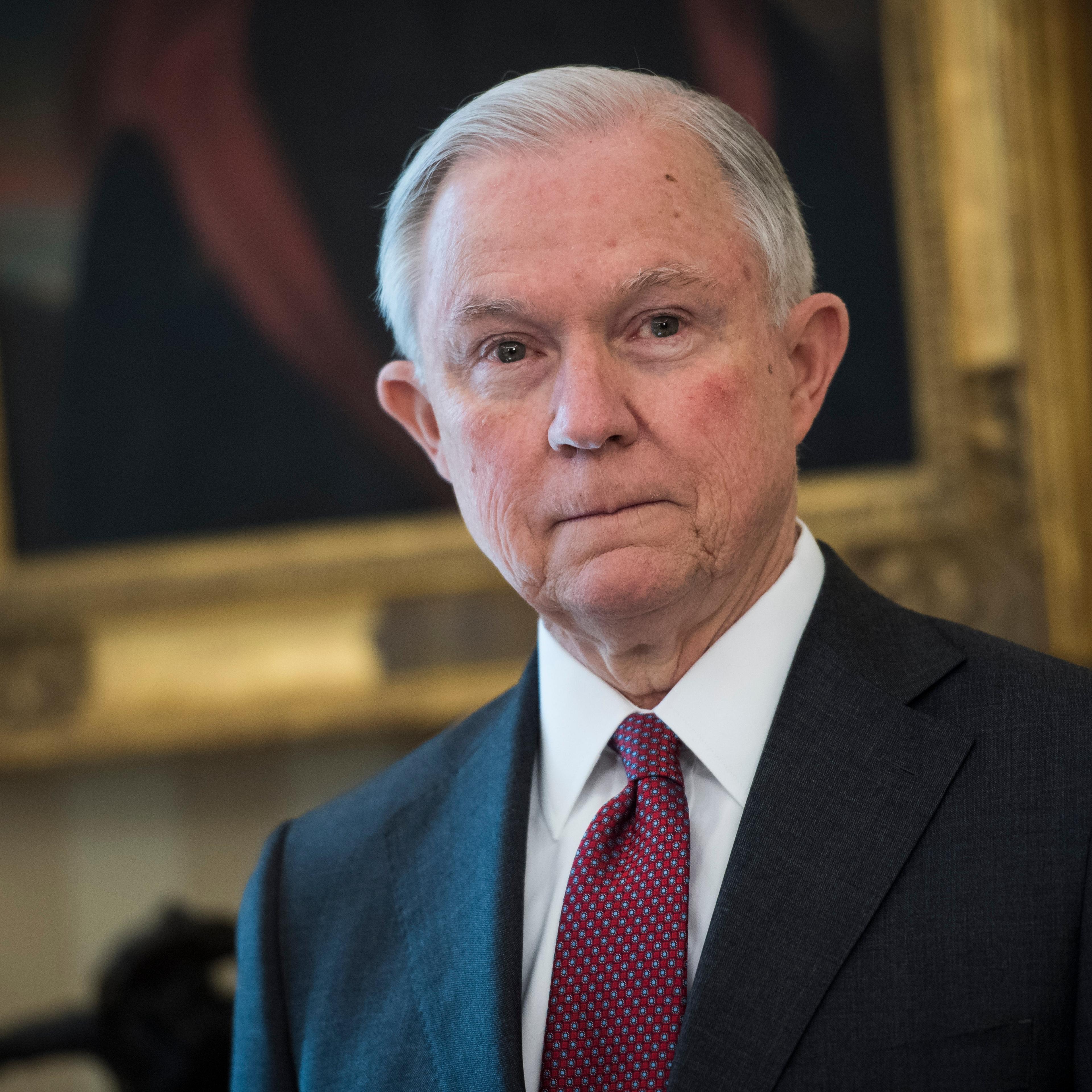 President Donald Trump Attorney General Jeff Sessions