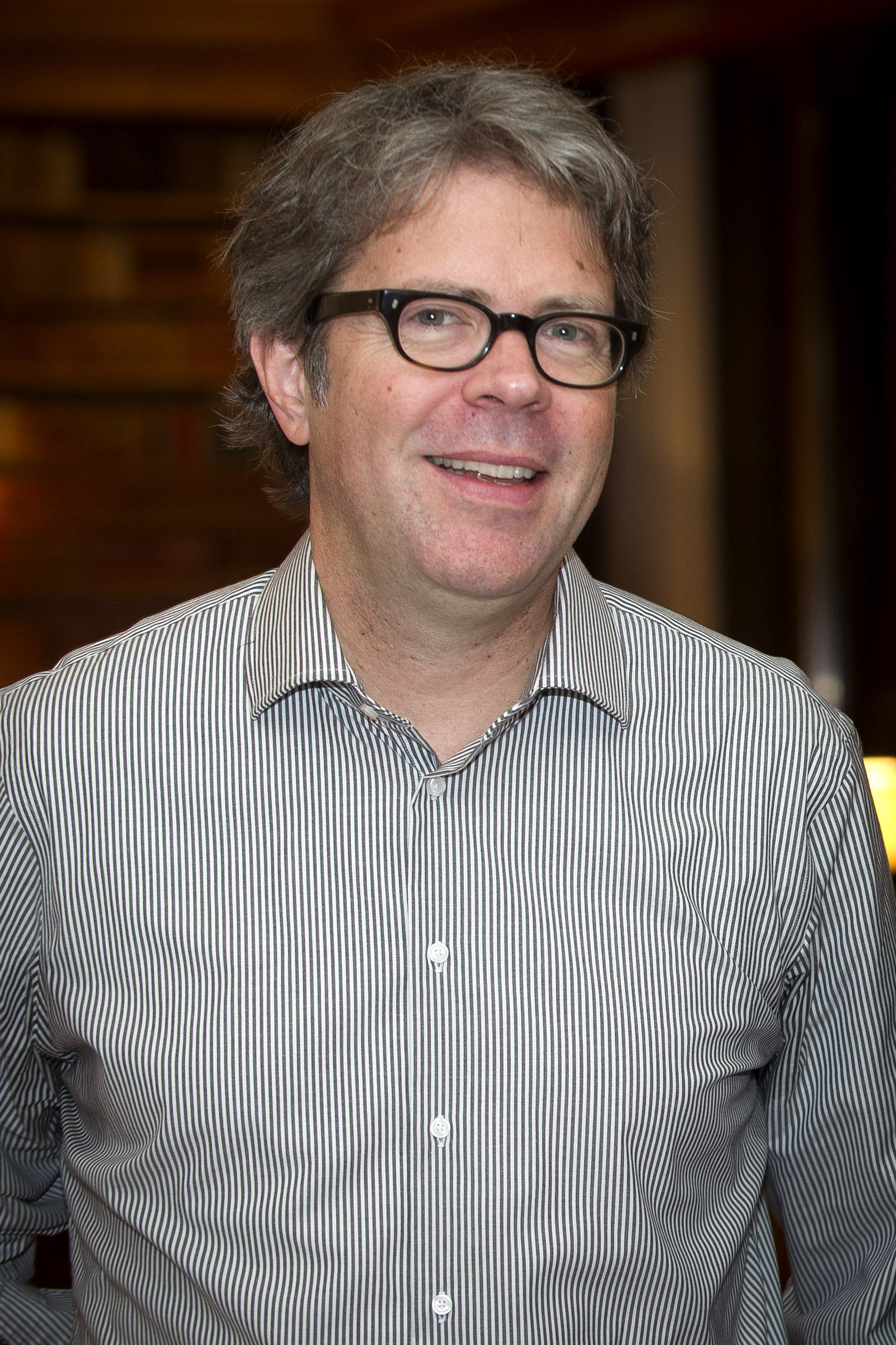Jonathan Franzen pose at Axel Springer Haus on Nov. 8, 2013 in Berlin.