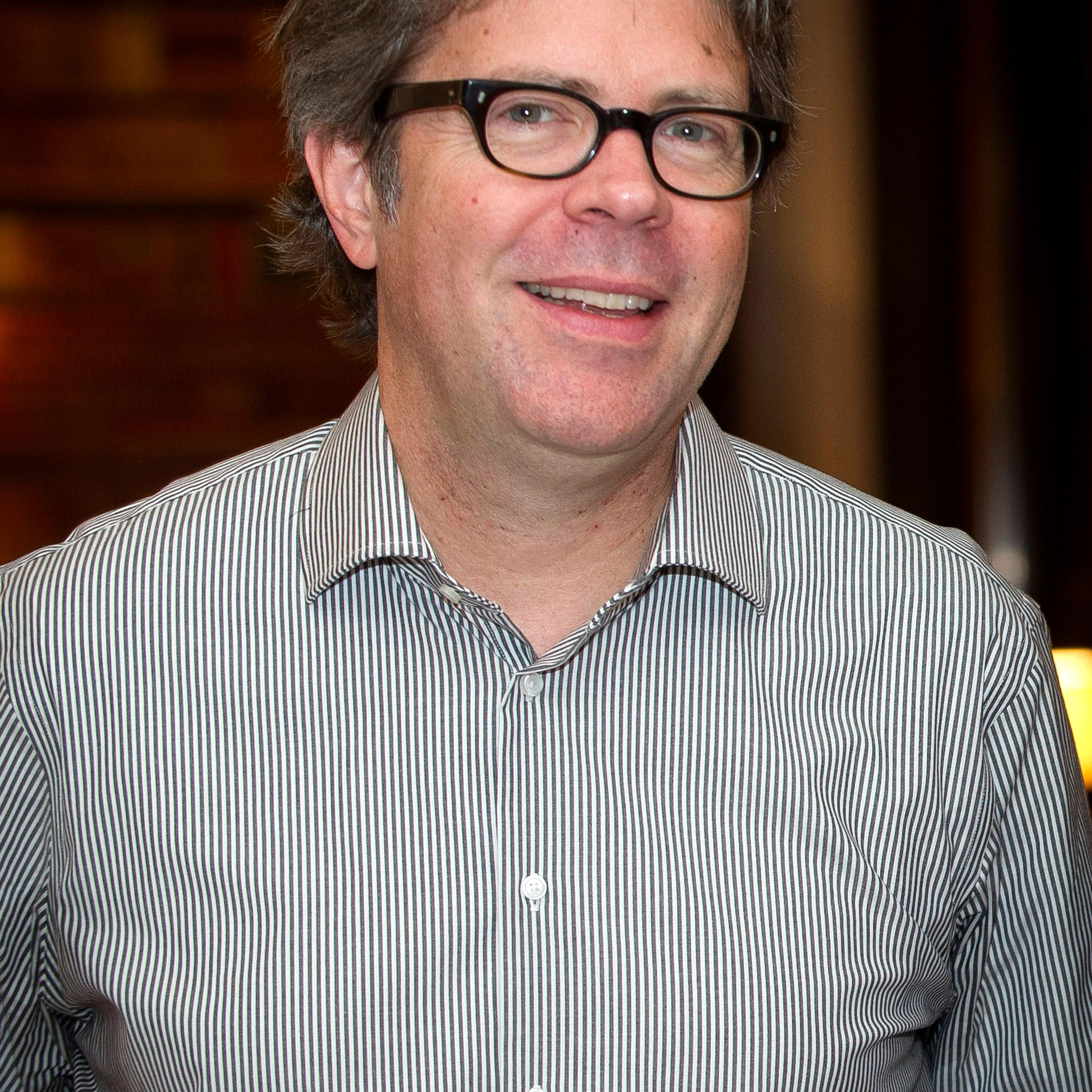 Jonathan Franzen pose at Axel Springer Haus on Nov. 8, 2013 in Berlin.