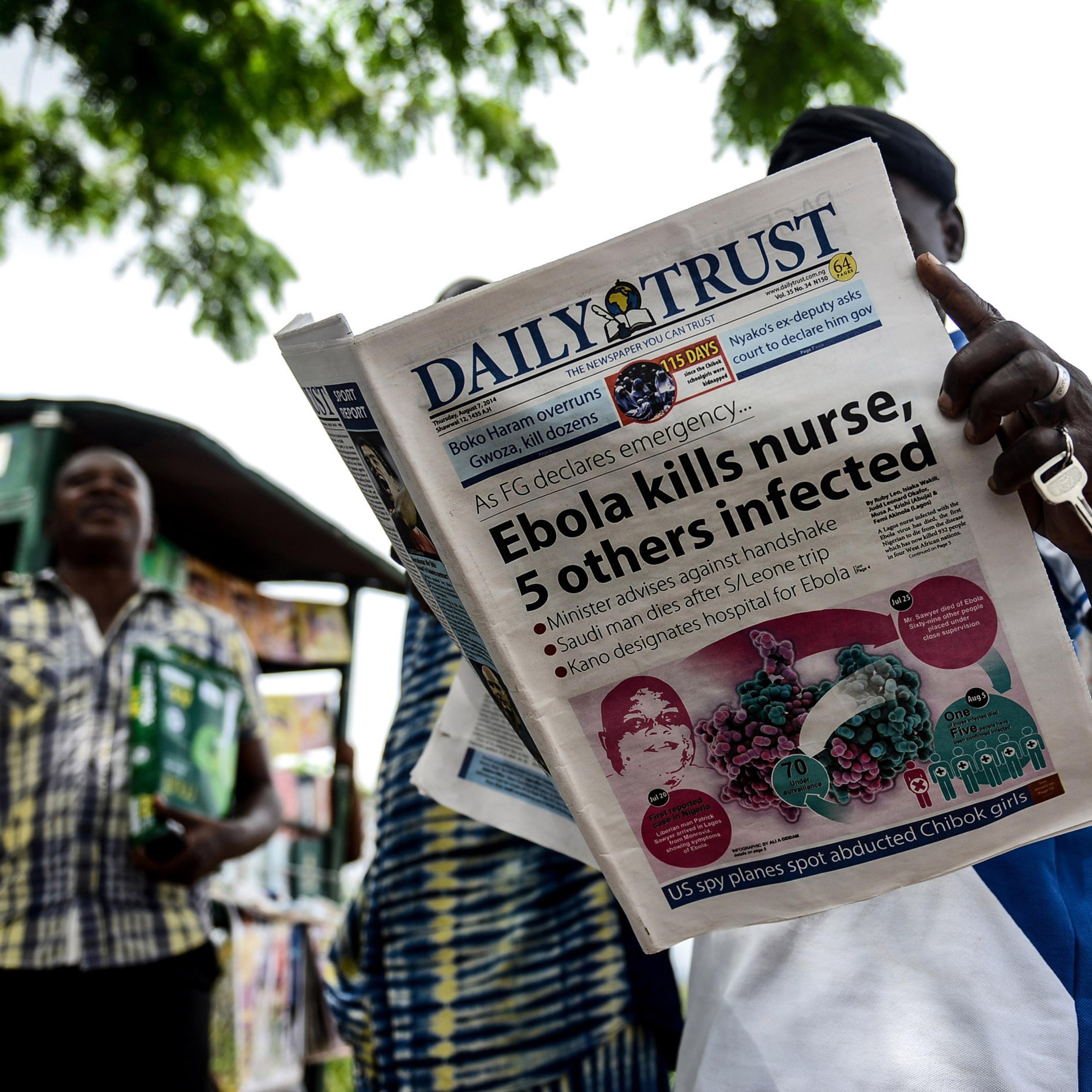 Ebola in Nigeria's main agenda