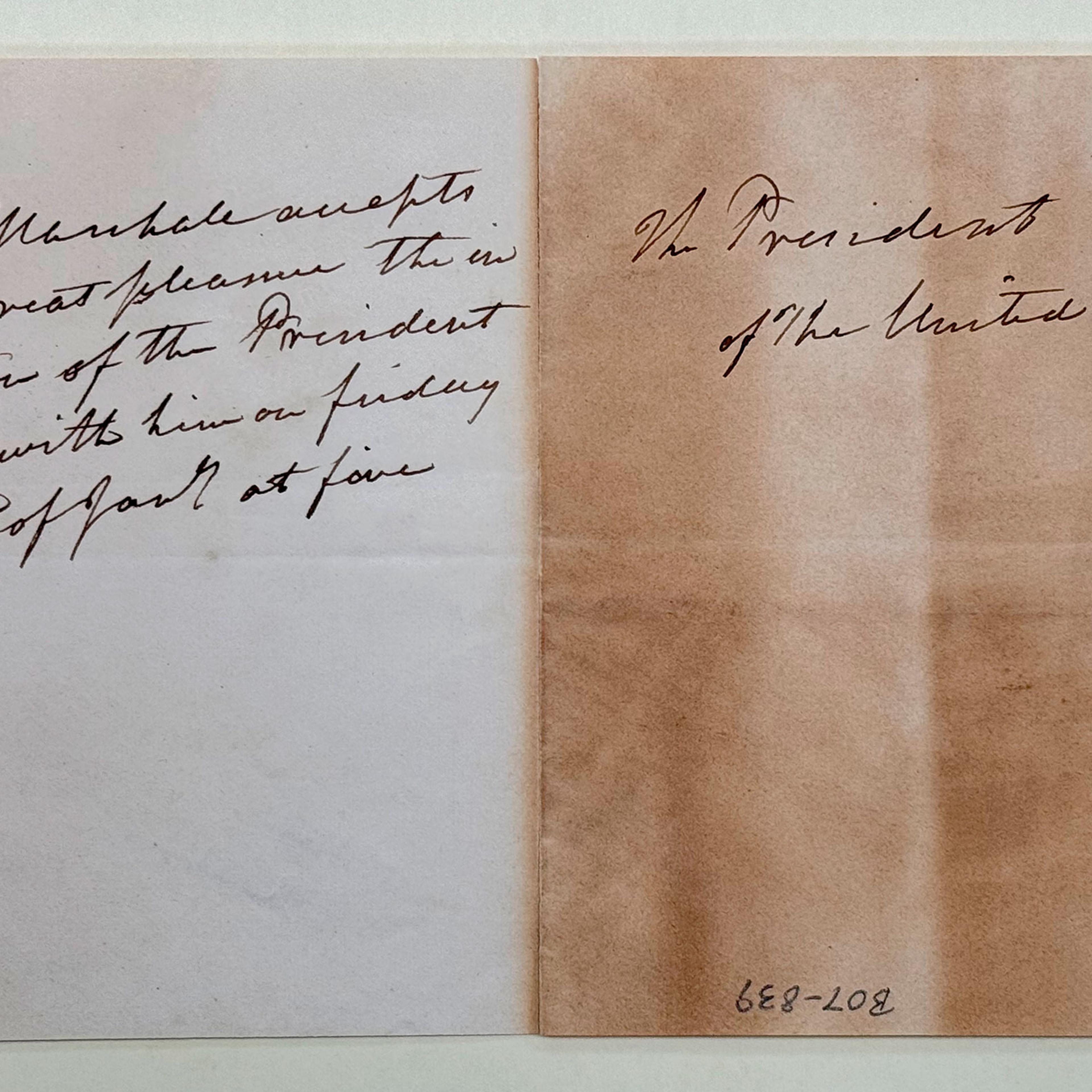 John Marshall and John Adams
