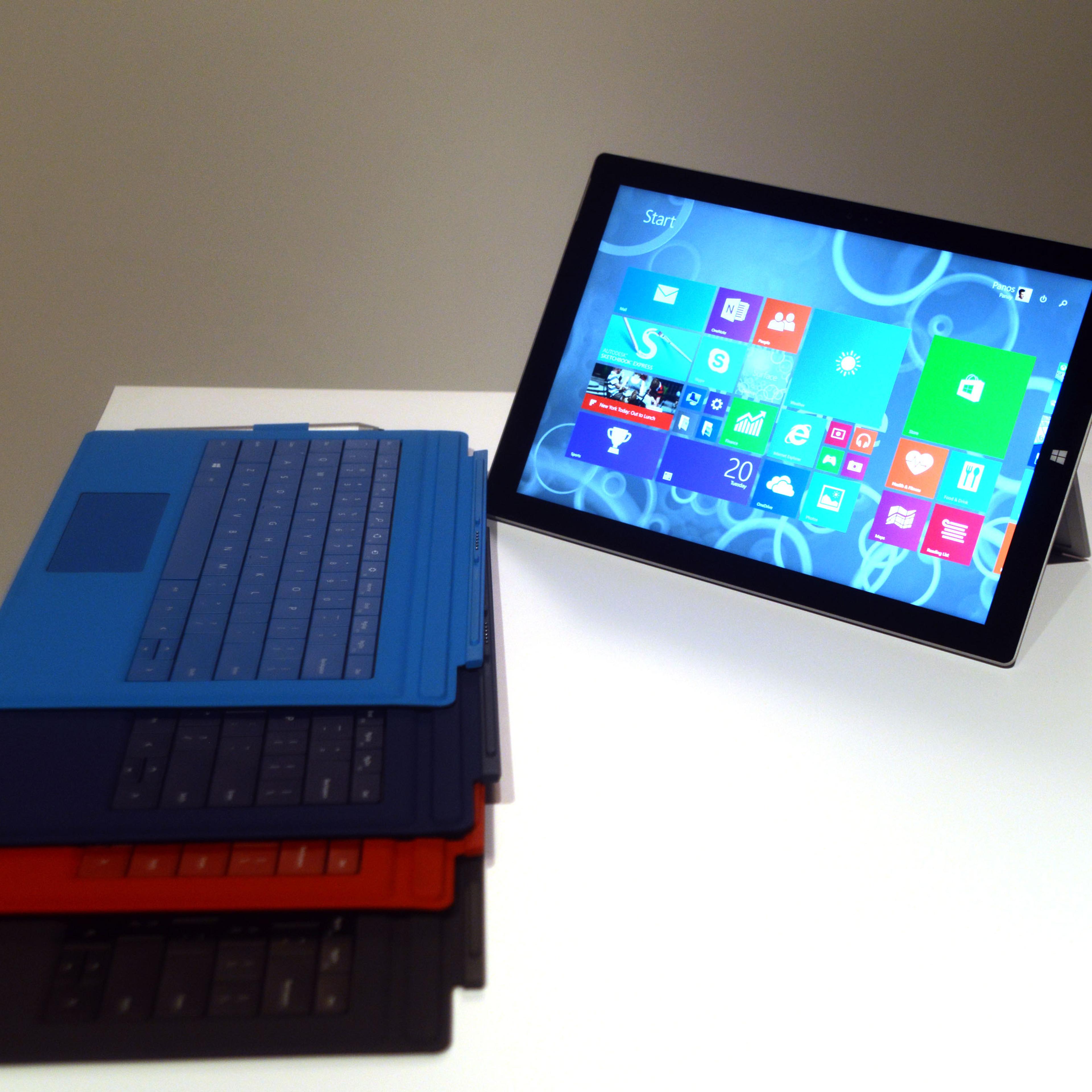 Microsoft PRO 3 Surface Tablet Launch
