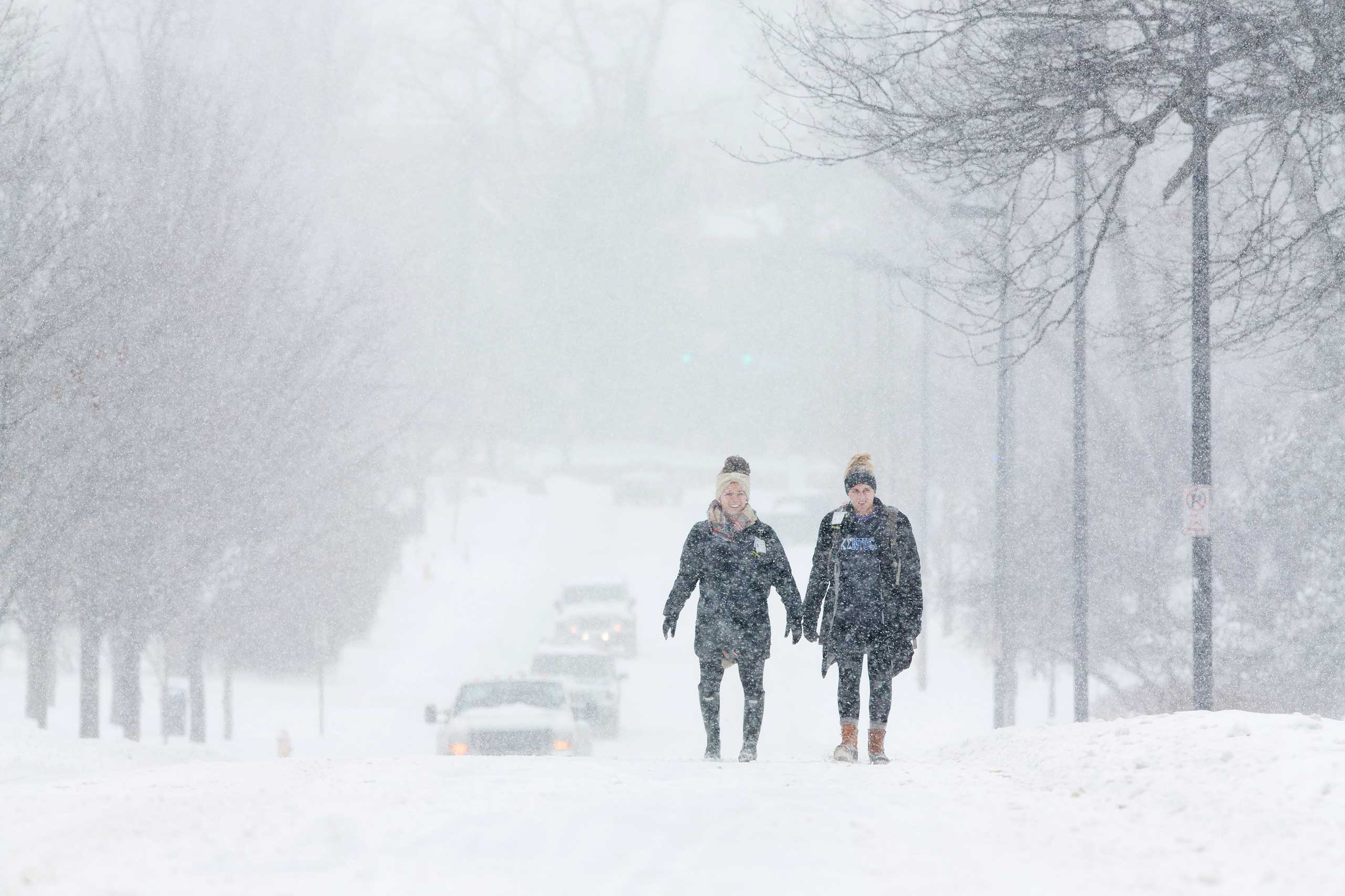 APTOPIX Winter Weather Kentucky