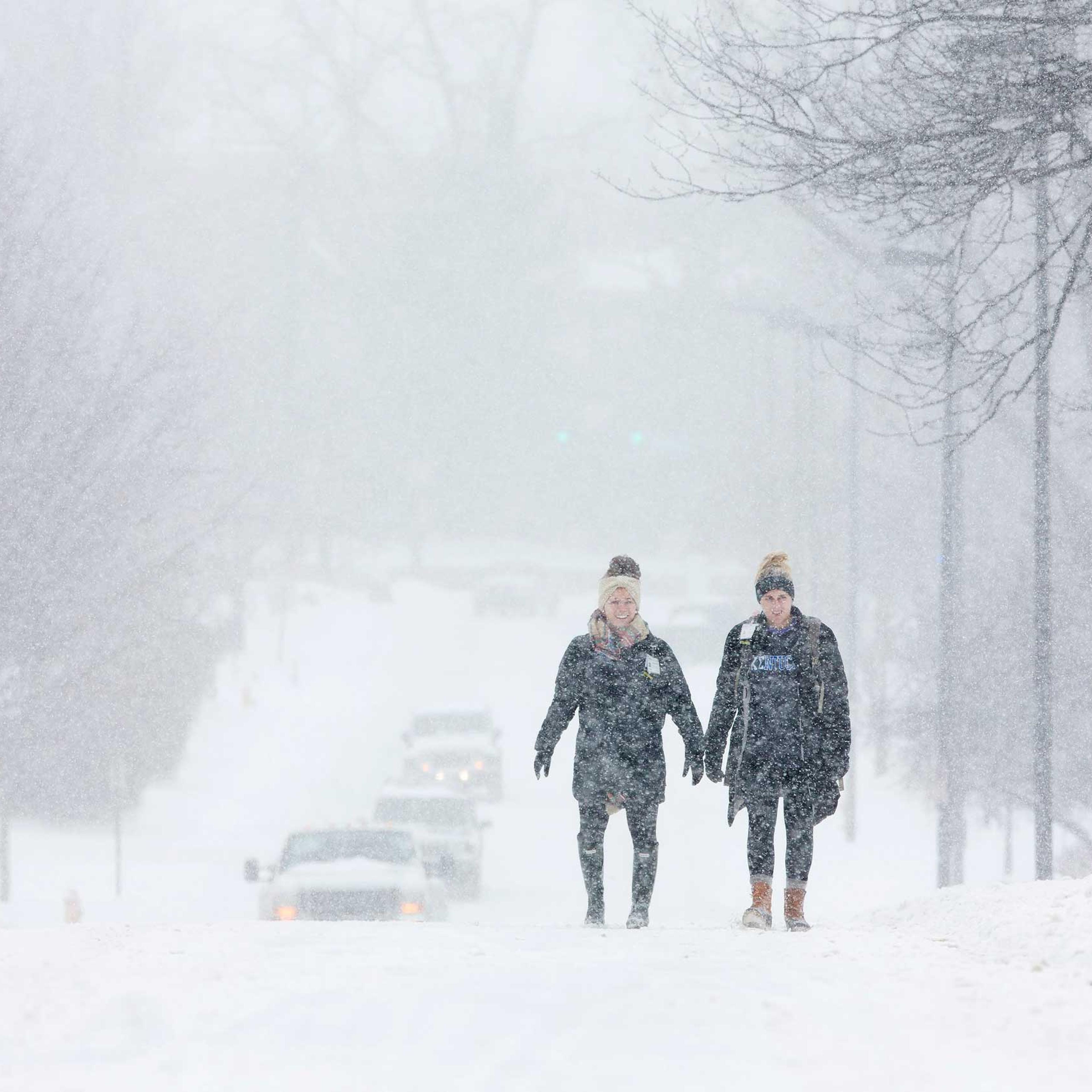 APTOPIX Winter Weather Kentucky