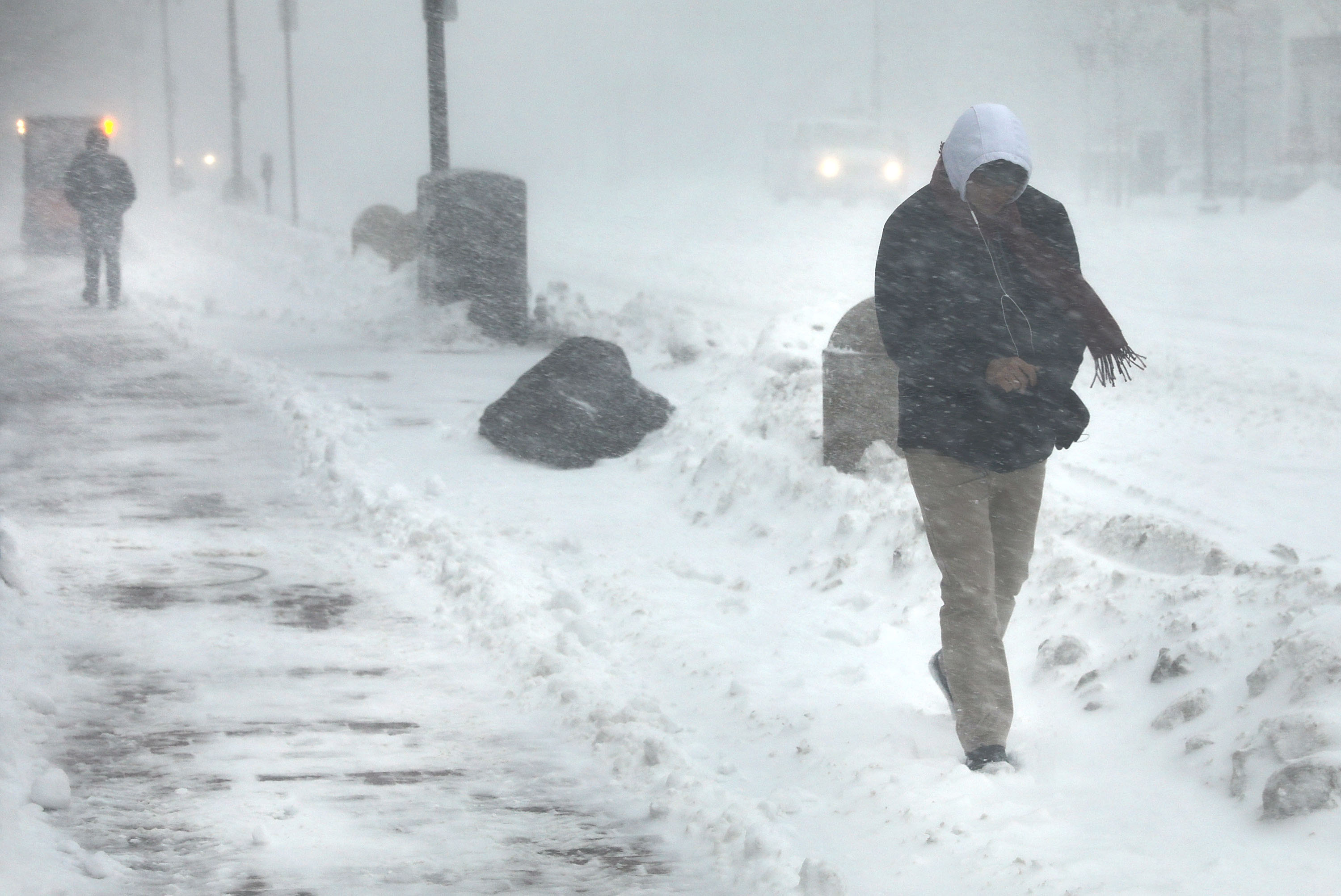 Massive Winter Storm Brings Snow And Heavy Winds Across Large Swath Of Eastern Seaboard