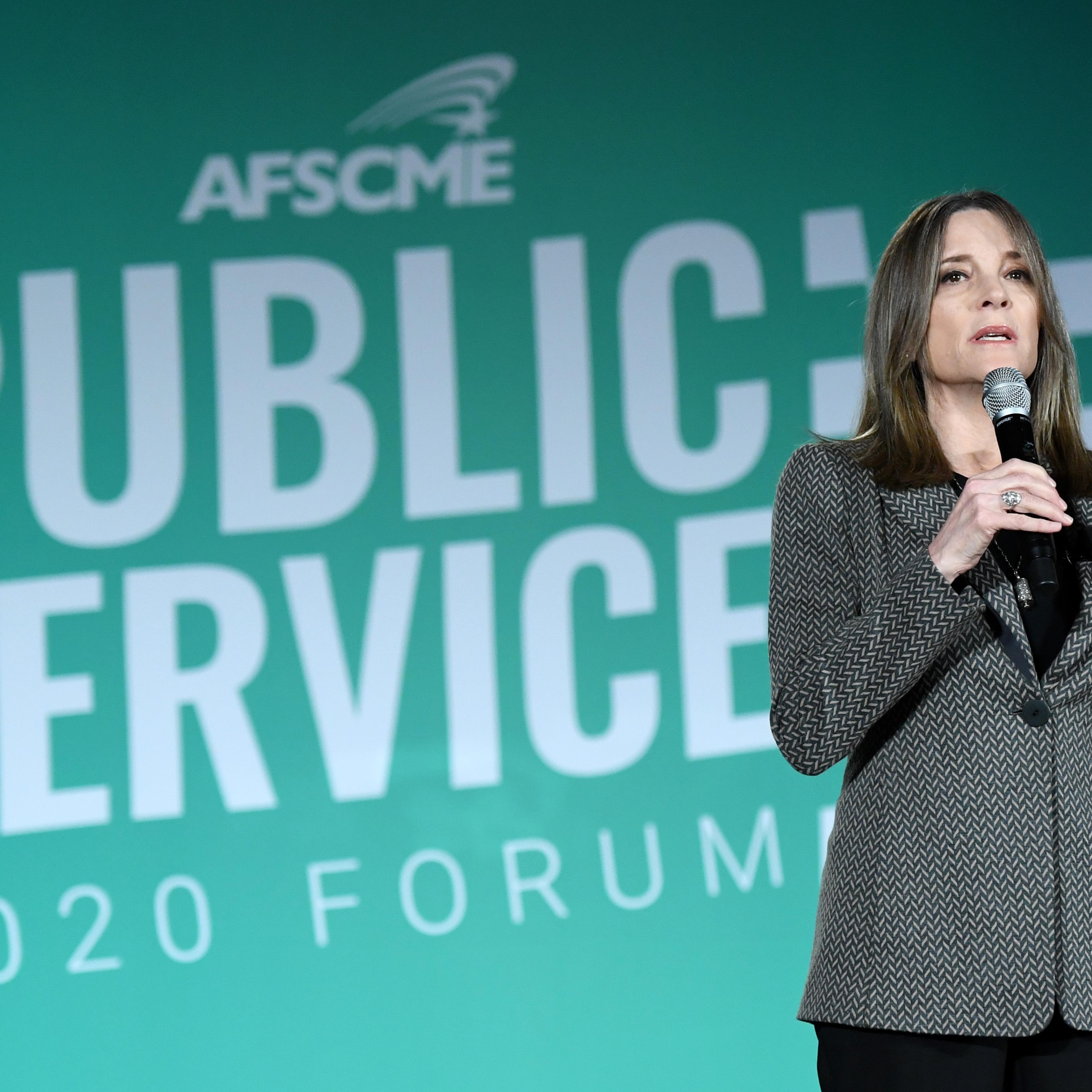 Democratic Presidential Candidates Attend Public Service Union Forum In Las Vegas