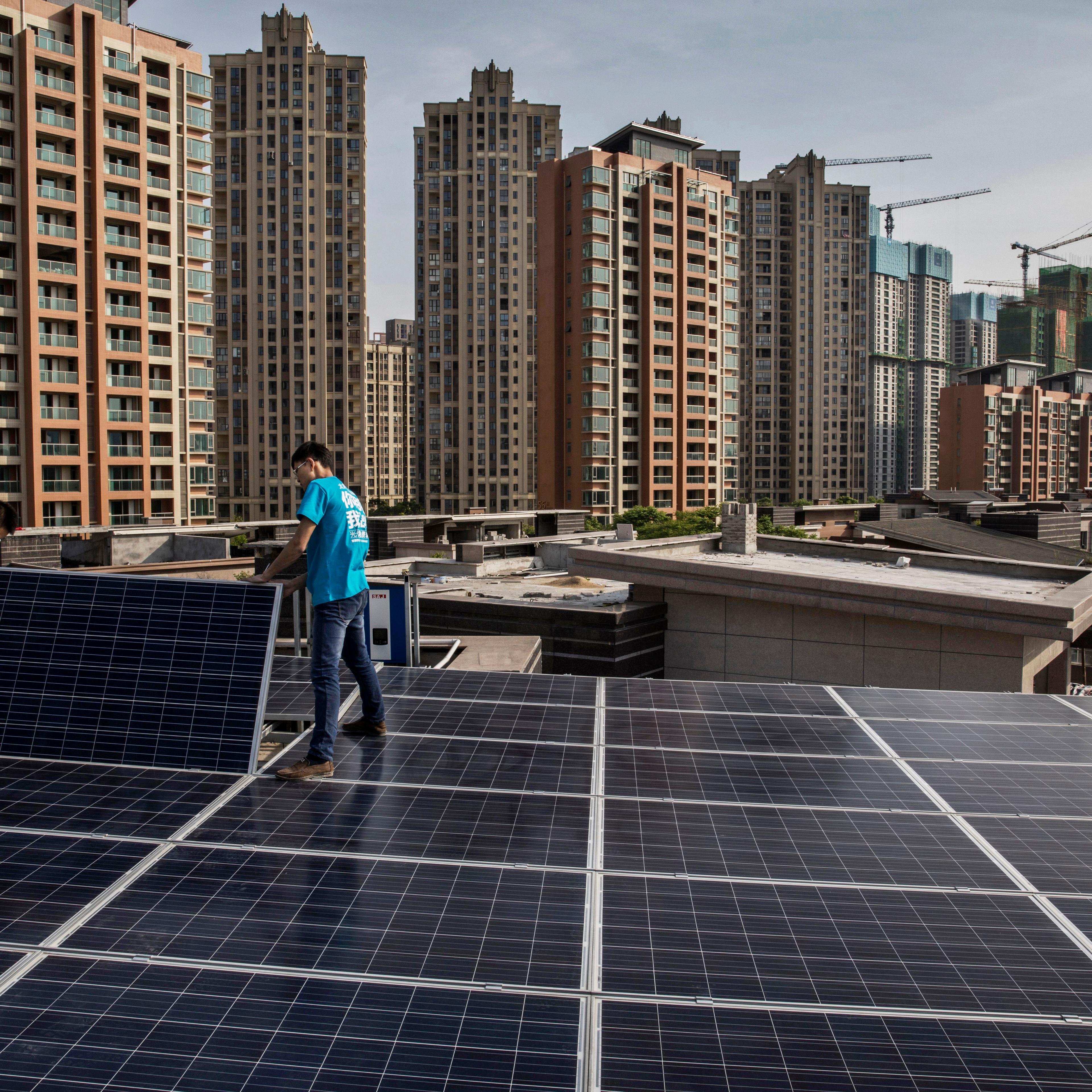 Solar Power Looks to Expand In China's Growing Cities