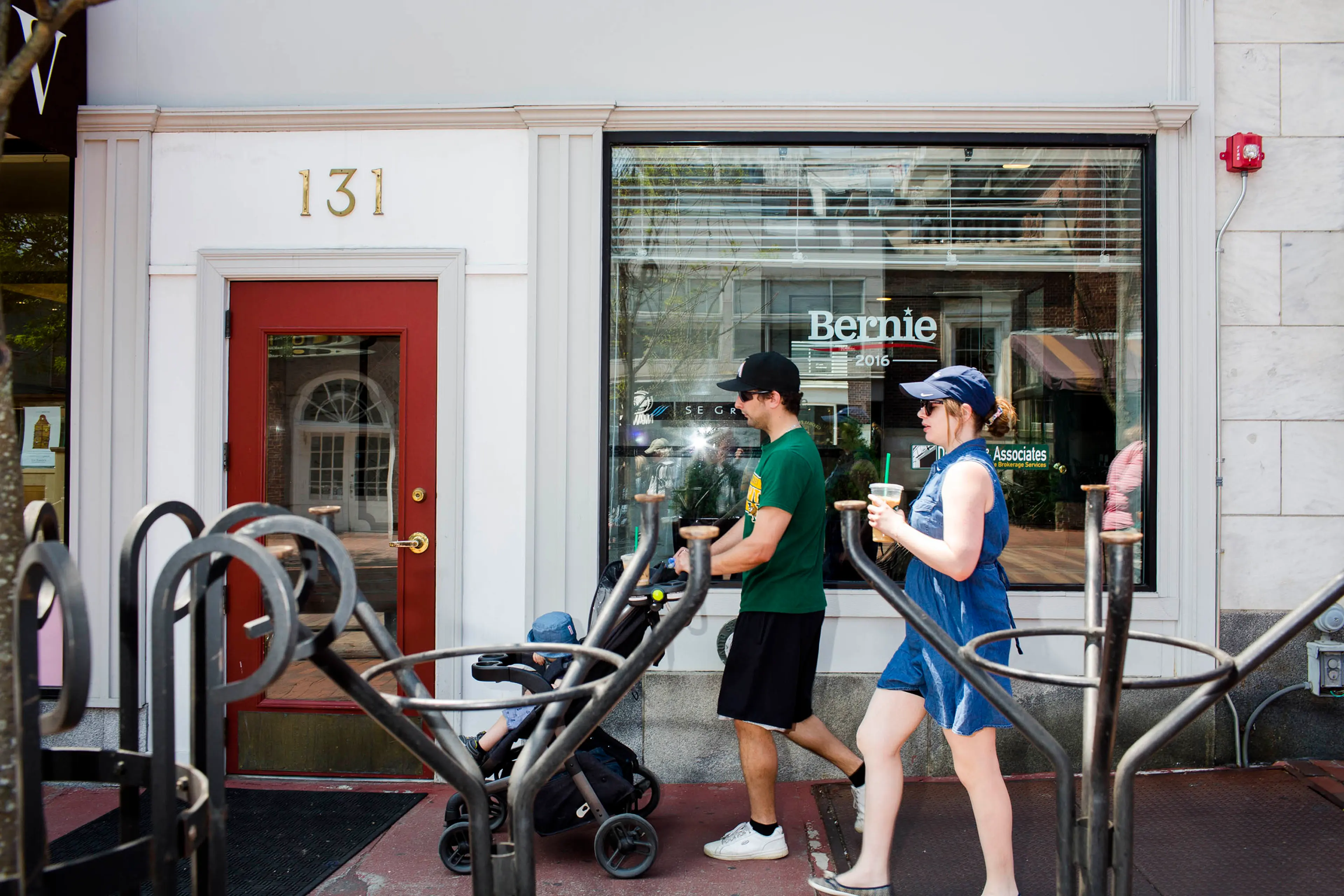 BURLINGTON, VT - MAY 23: Scenes from Inside the campaign headquarters of Bernie Sanders on May 23, 2016, in Burlington, VT. (Photo by Landon Nordeman)