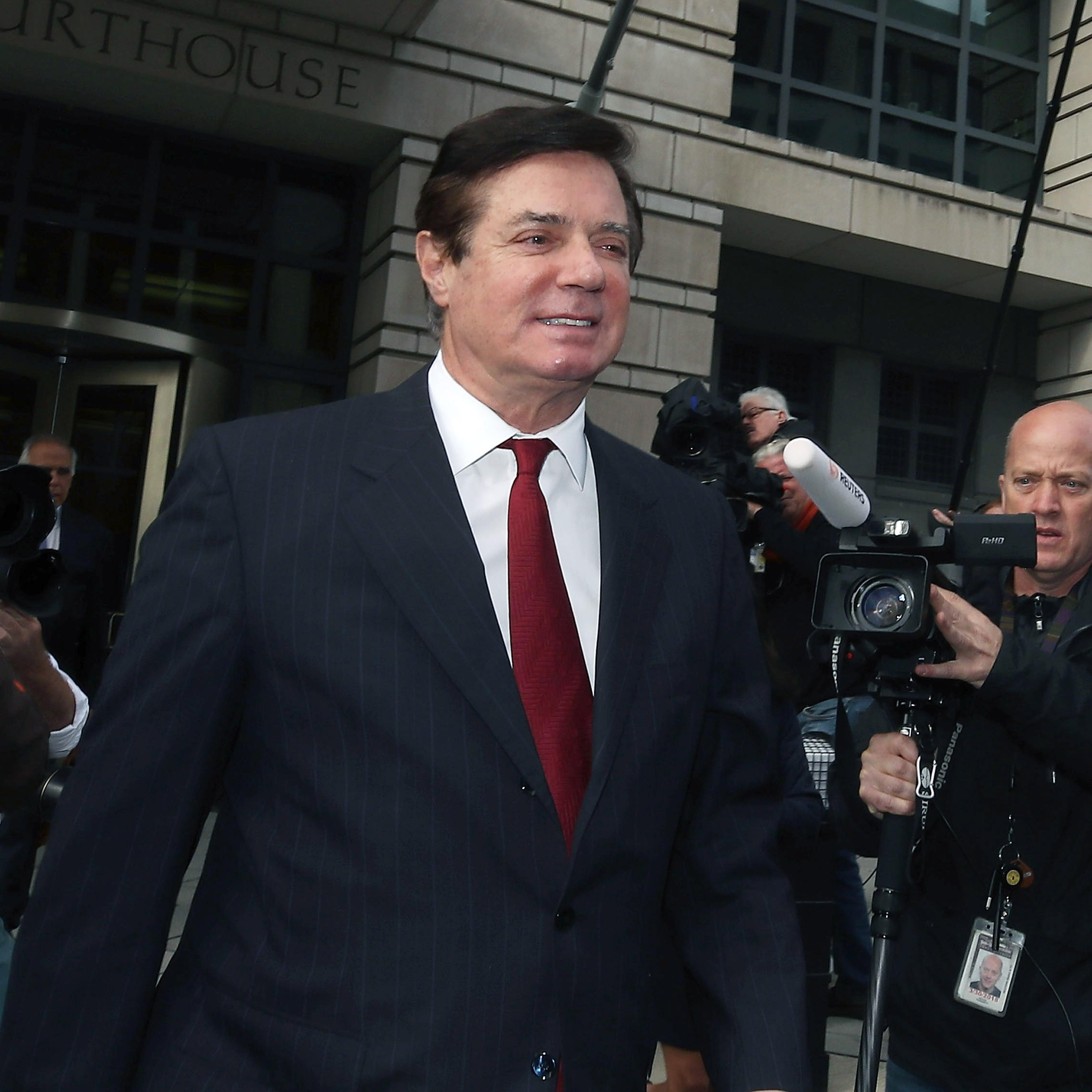 Bond Hearing Held For Former Trump Campaign Chairman Paul Manafort