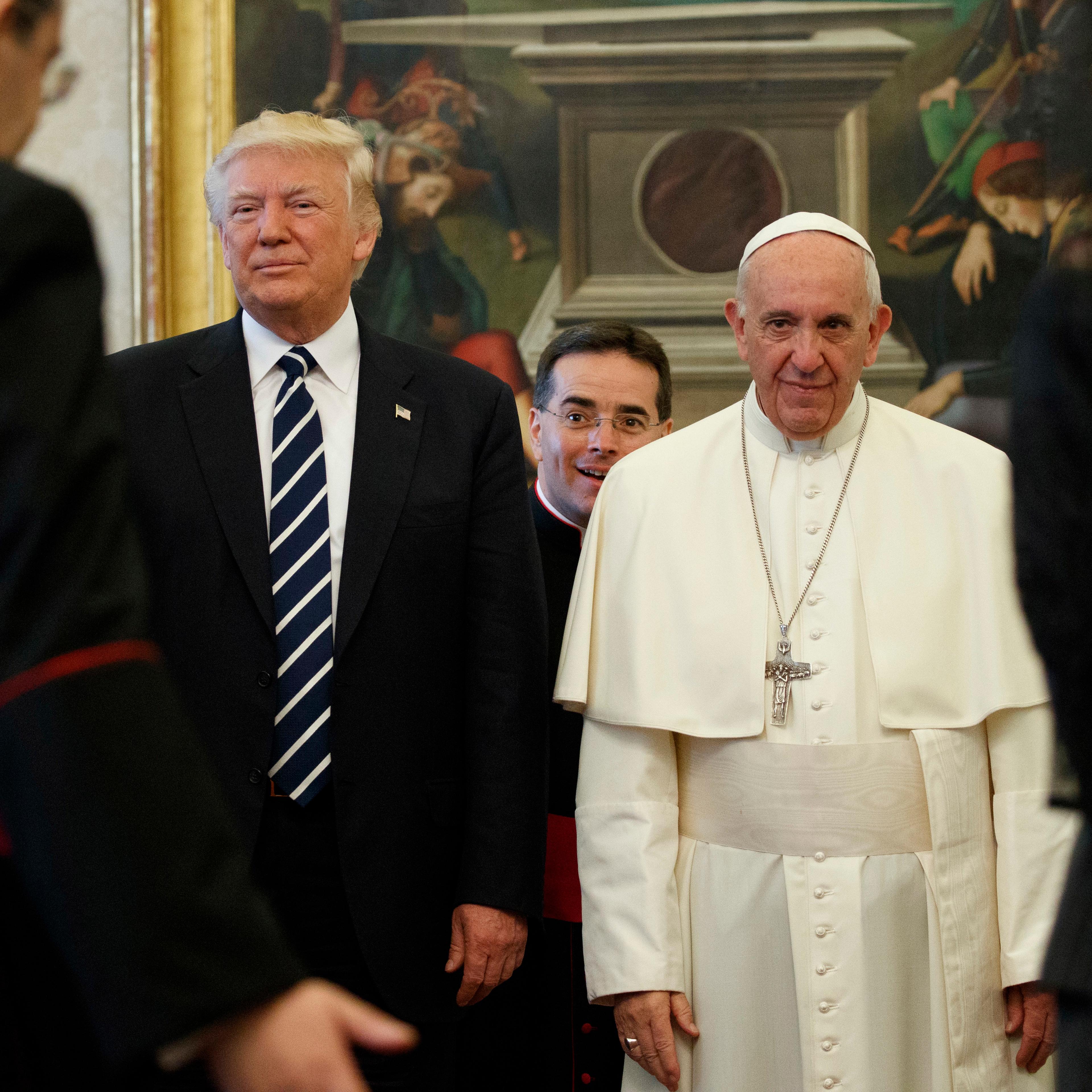 Donald Trump, Pope Francis