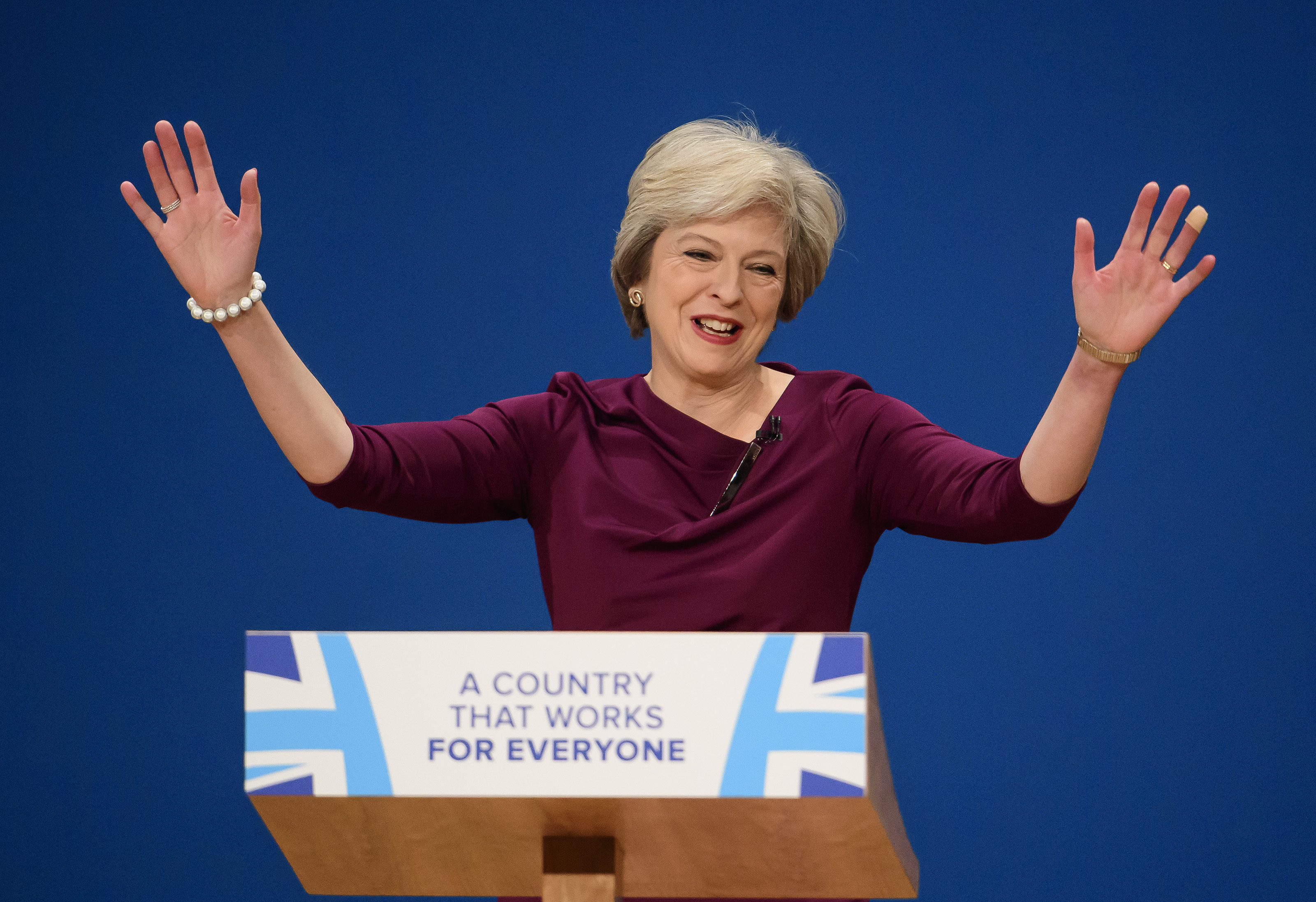 UK: Leaders speech at Conservative Party Conference