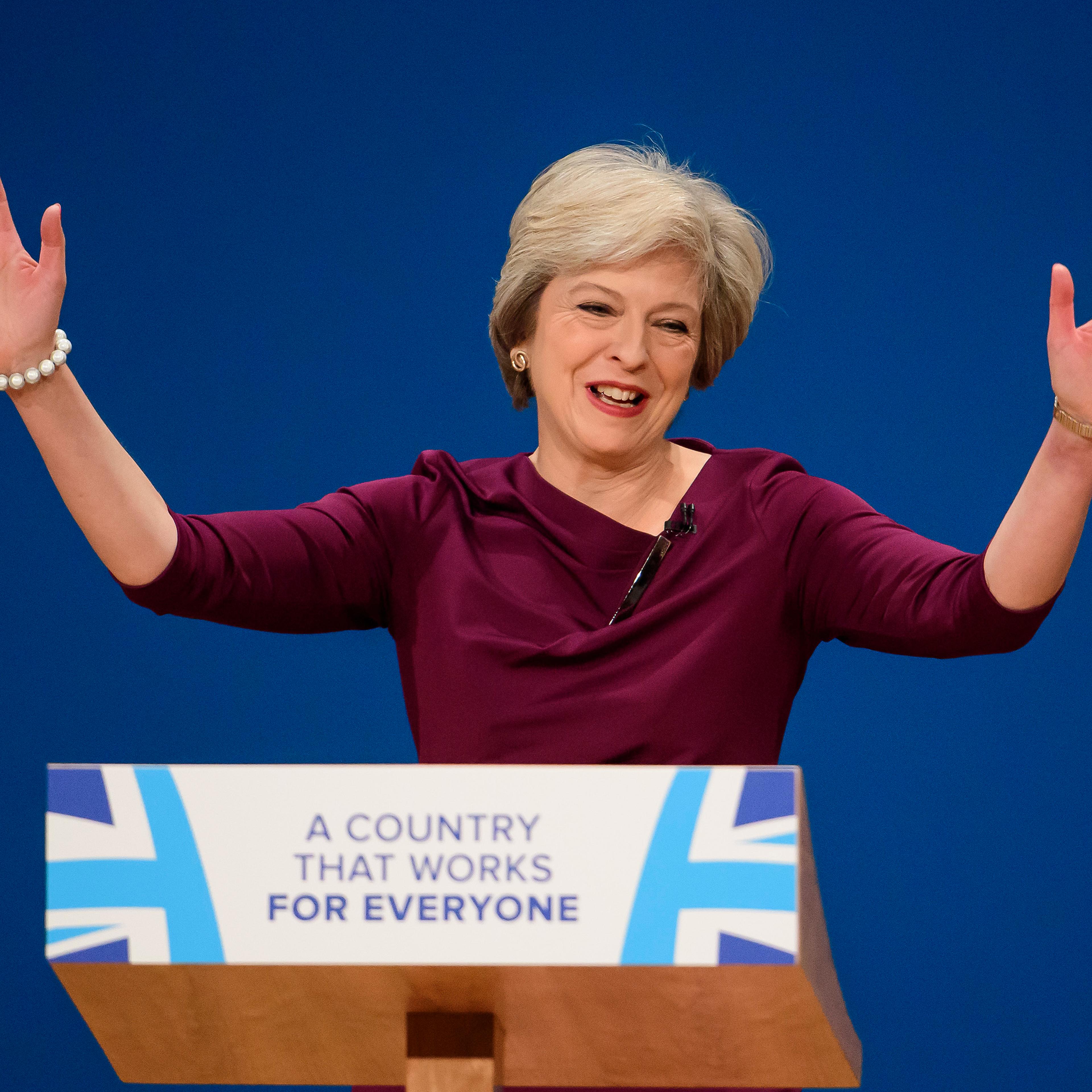 UK: Leaders speech at Conservative Party Conference