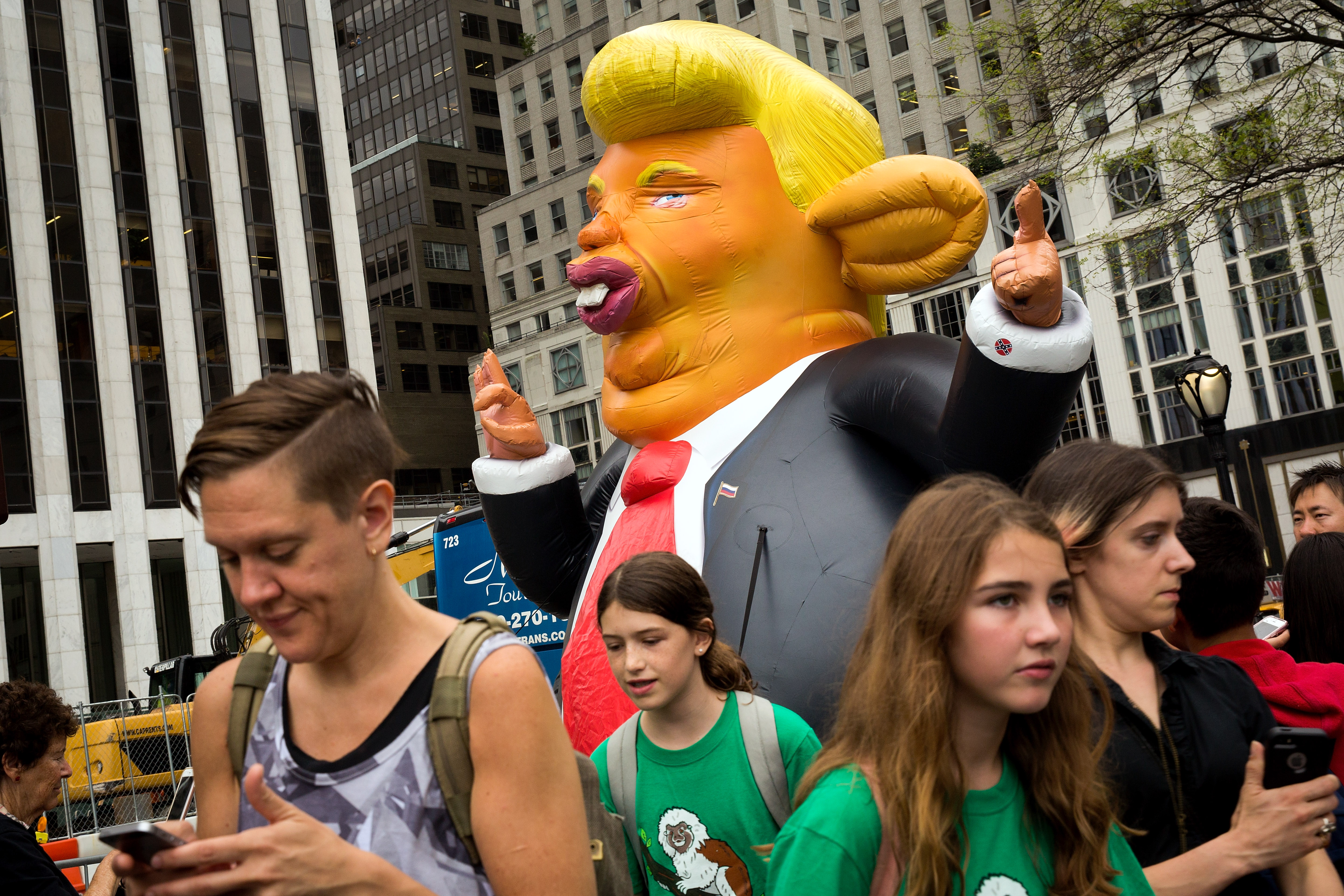 President Trump To Return To Trump Tower In New York City For First Time Since Taking Office