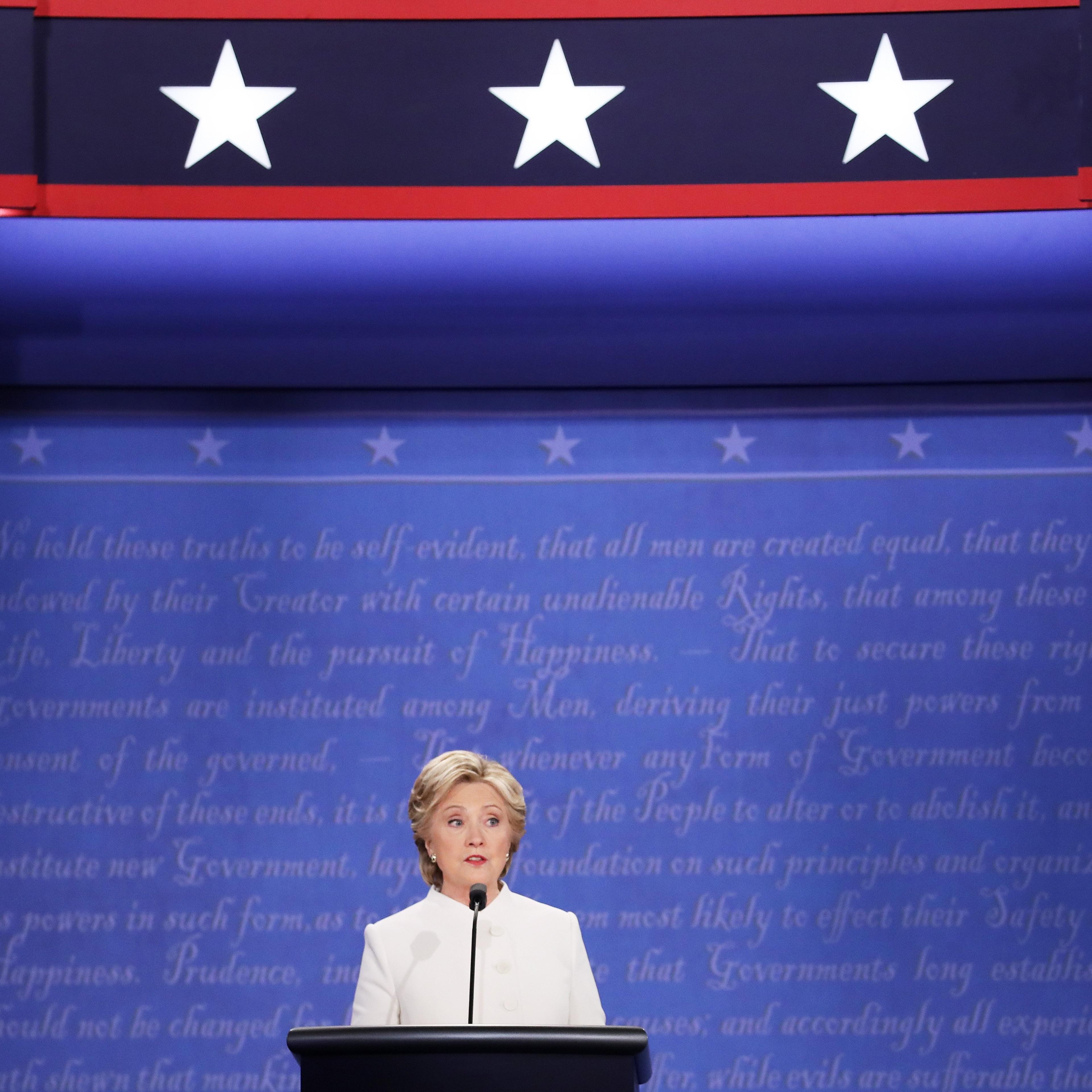 Final Presidential Debate Between Hillary Clinton And Donald Trump Held In Las Vegas
