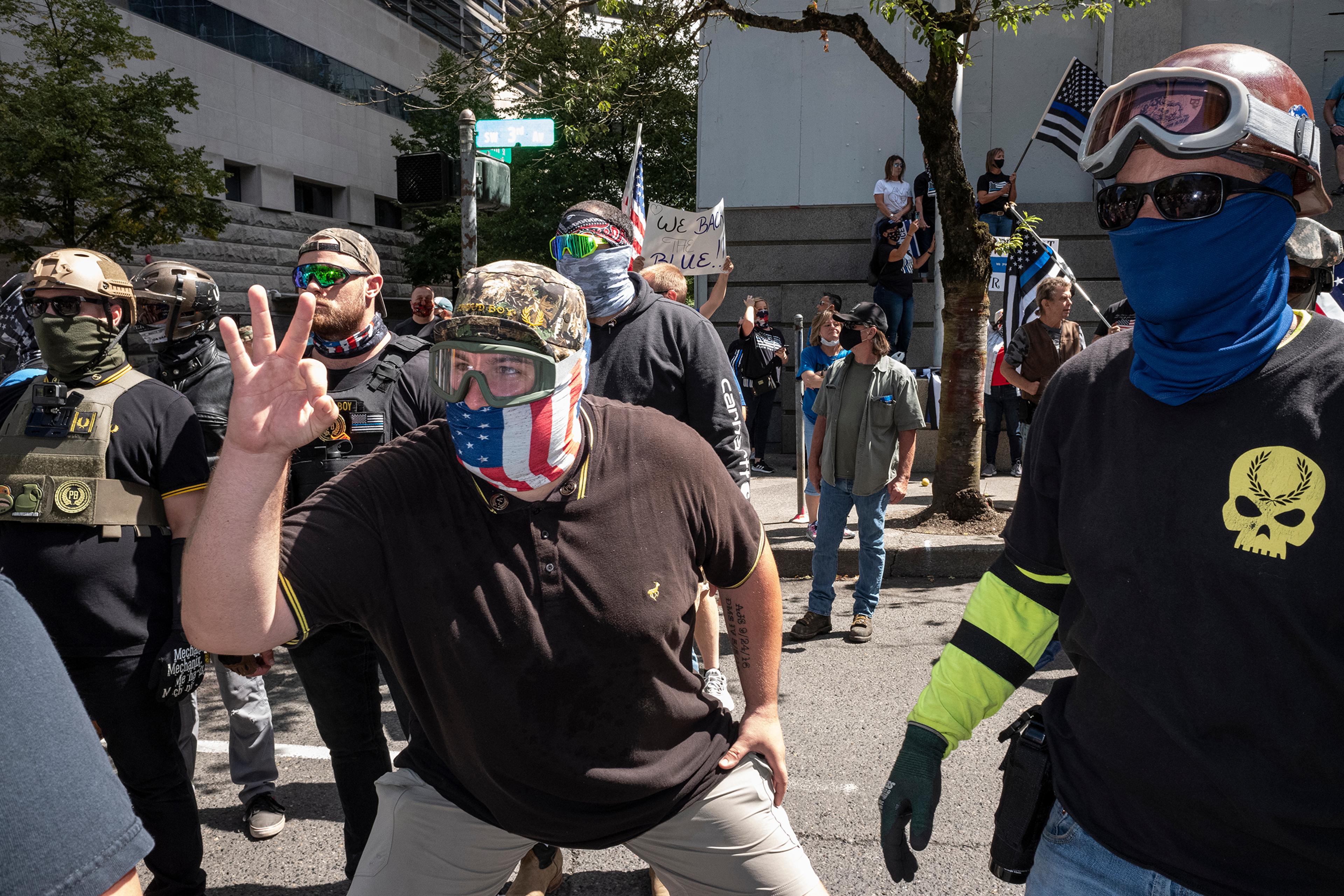 George Floyd protests rock Portland, Oregon.