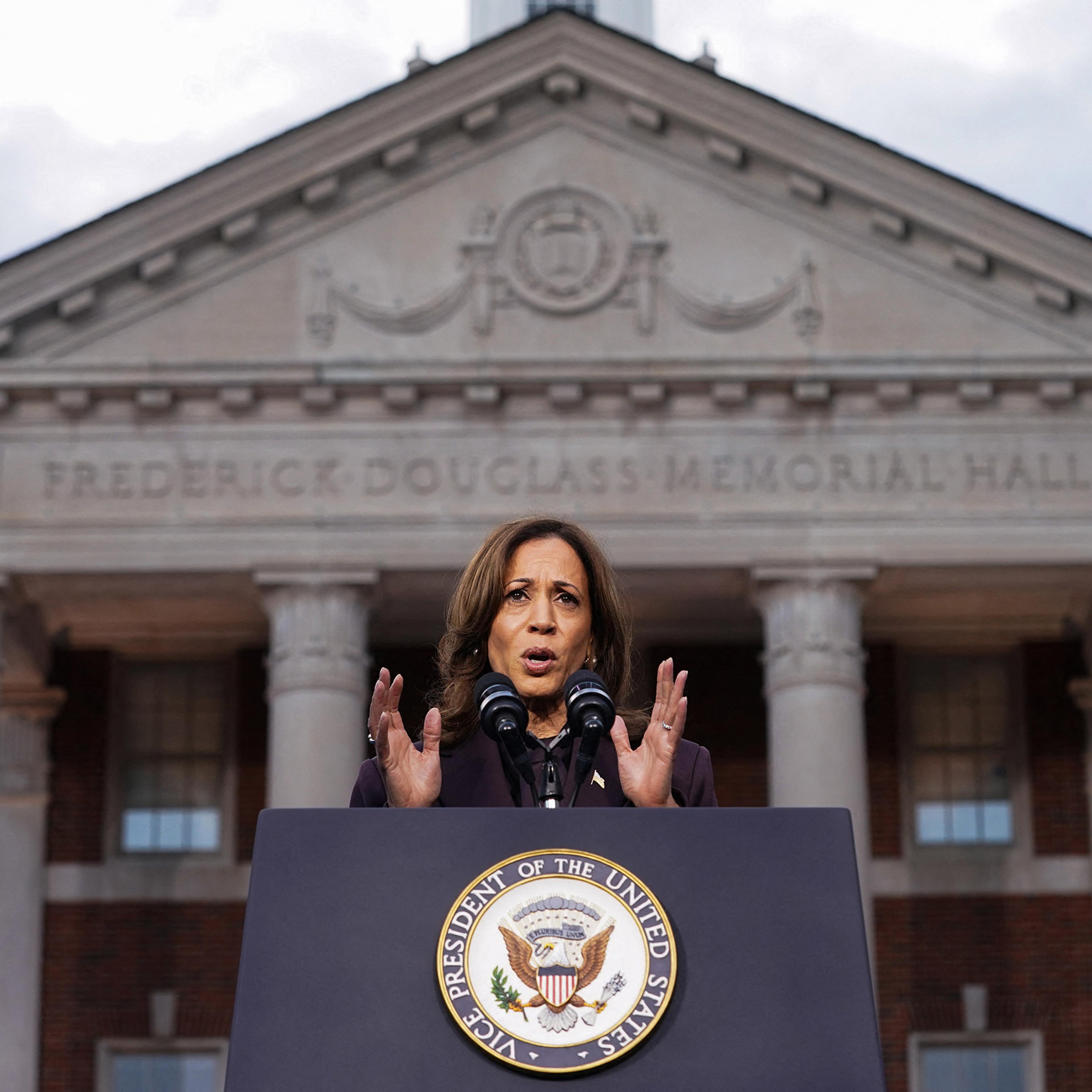 Harris concedes