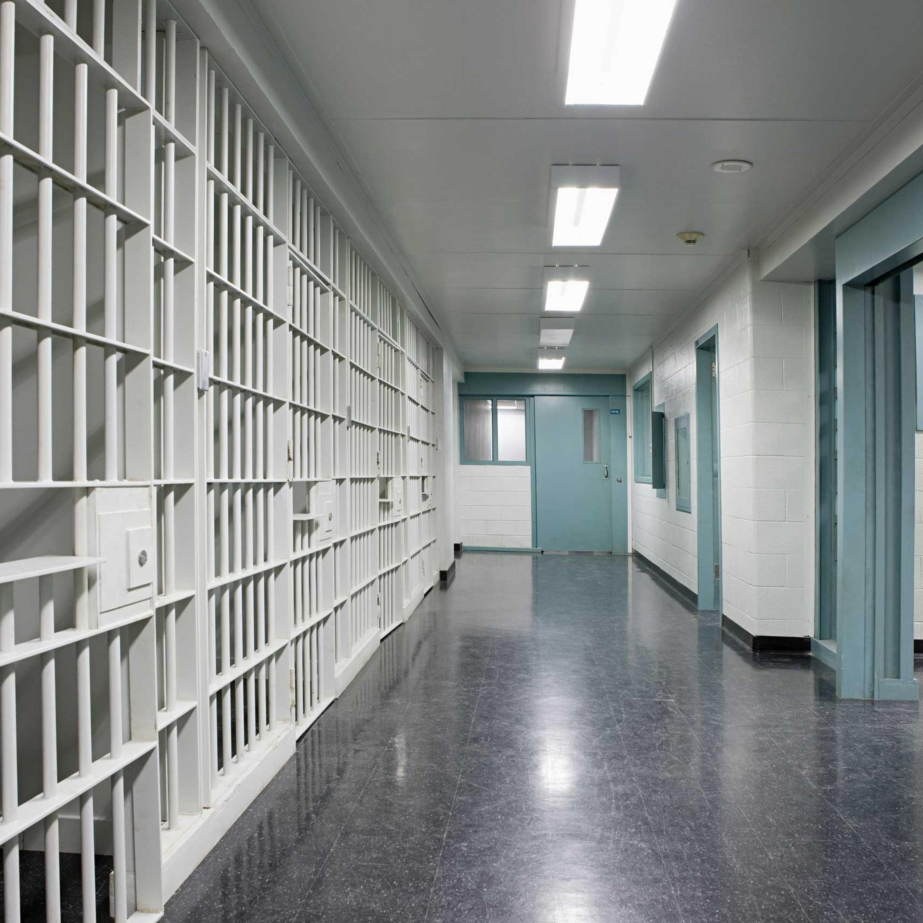 Prison corridor