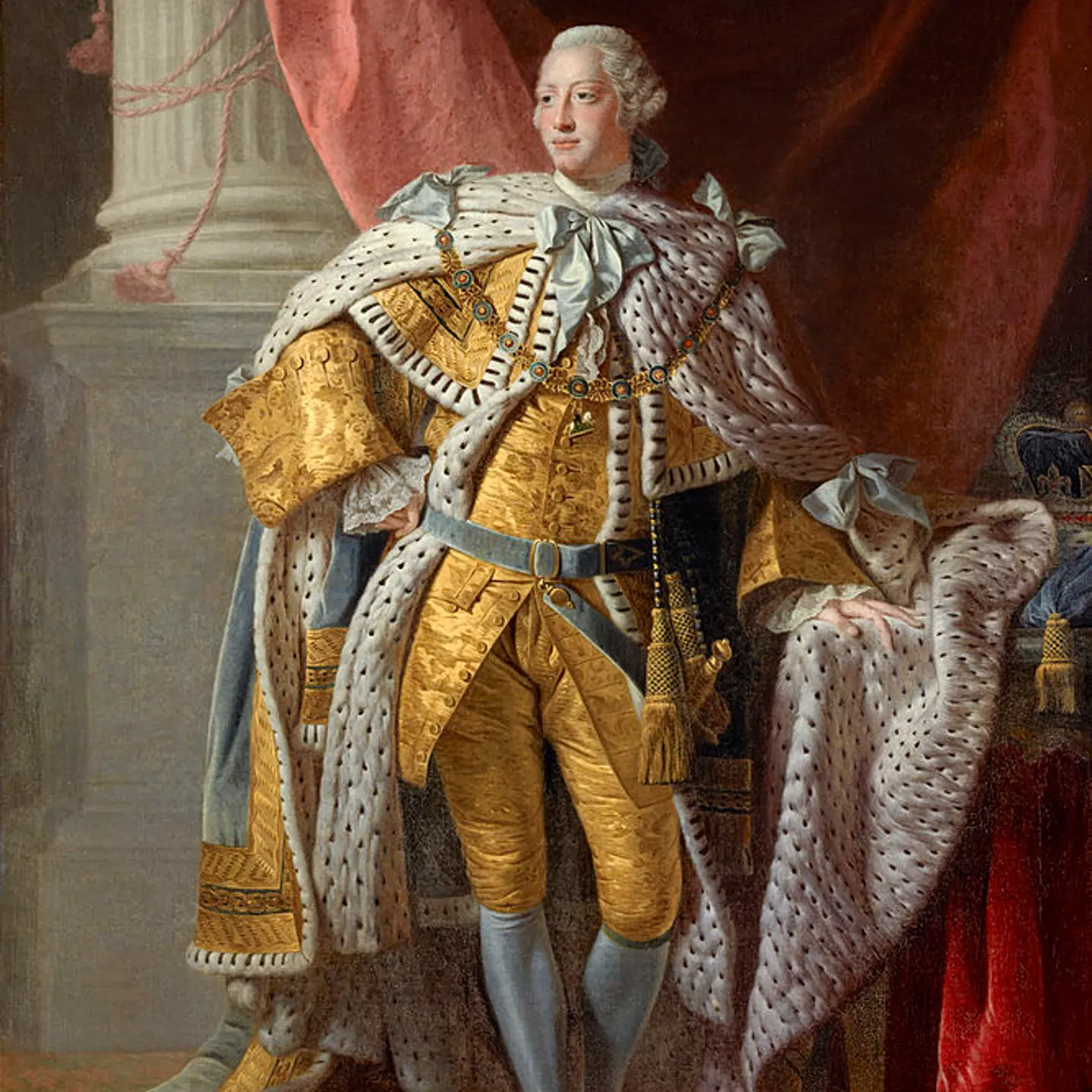 George III, 1738 - 1820. Reigned 1760 - 1820