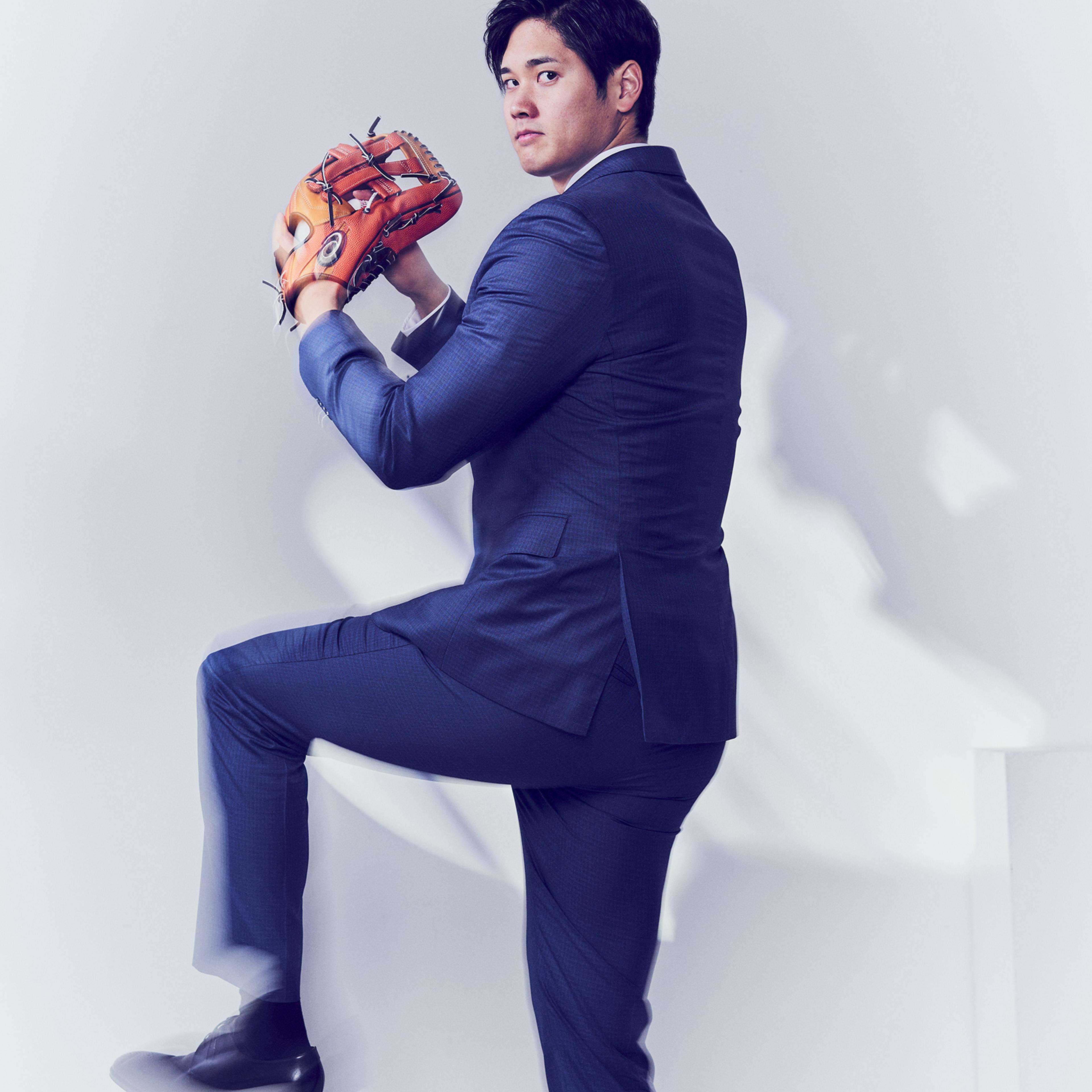 Ohtani, photographed on Jan. 23, was the unanimous 2021 AL MVP