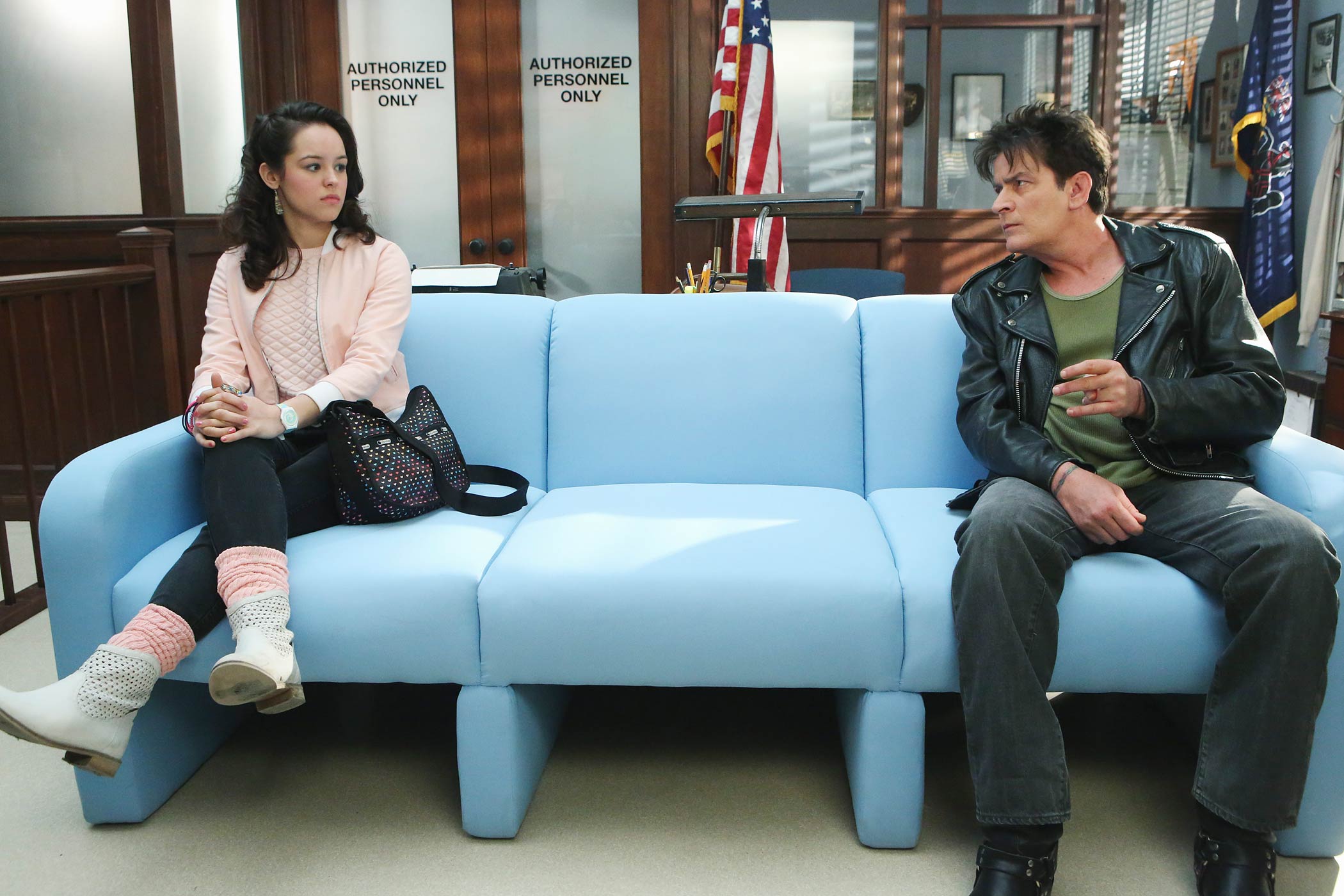HAYLEY ORRANTIA, CHARLIE SHEEN