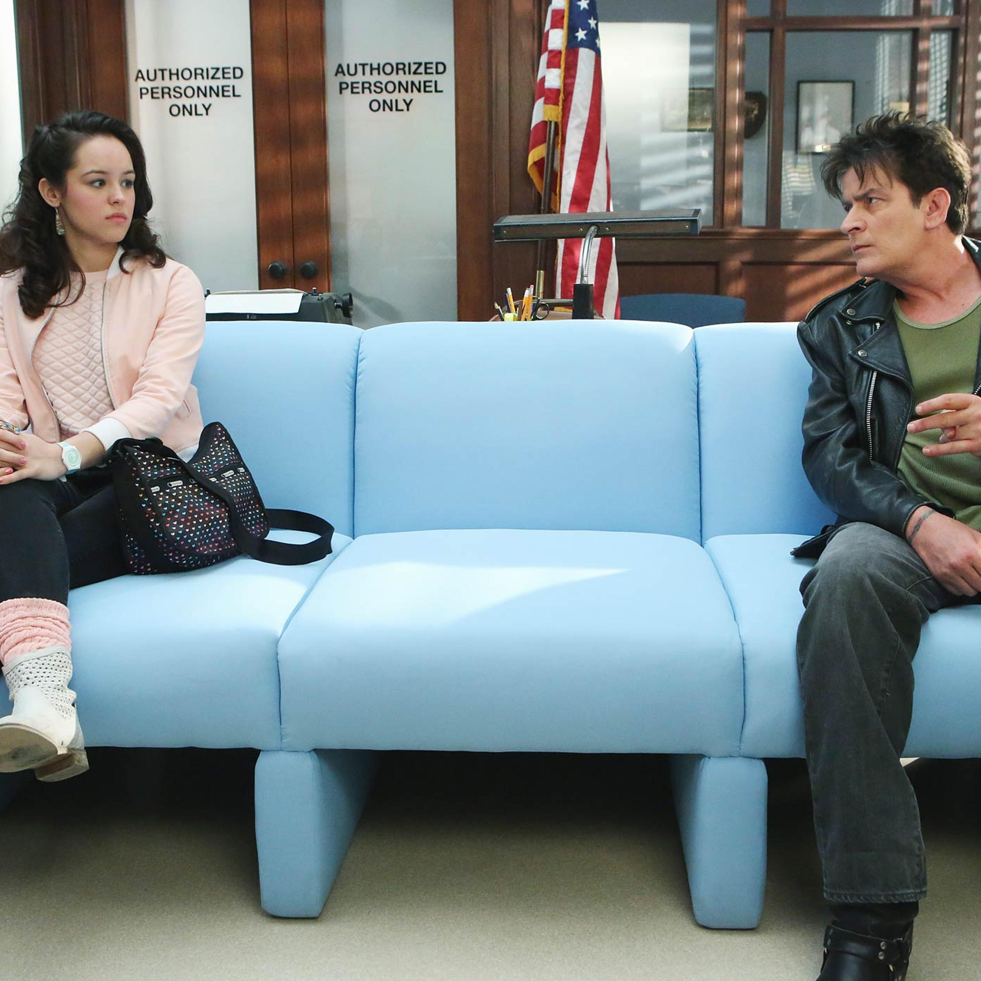 HAYLEY ORRANTIA, CHARLIE SHEEN