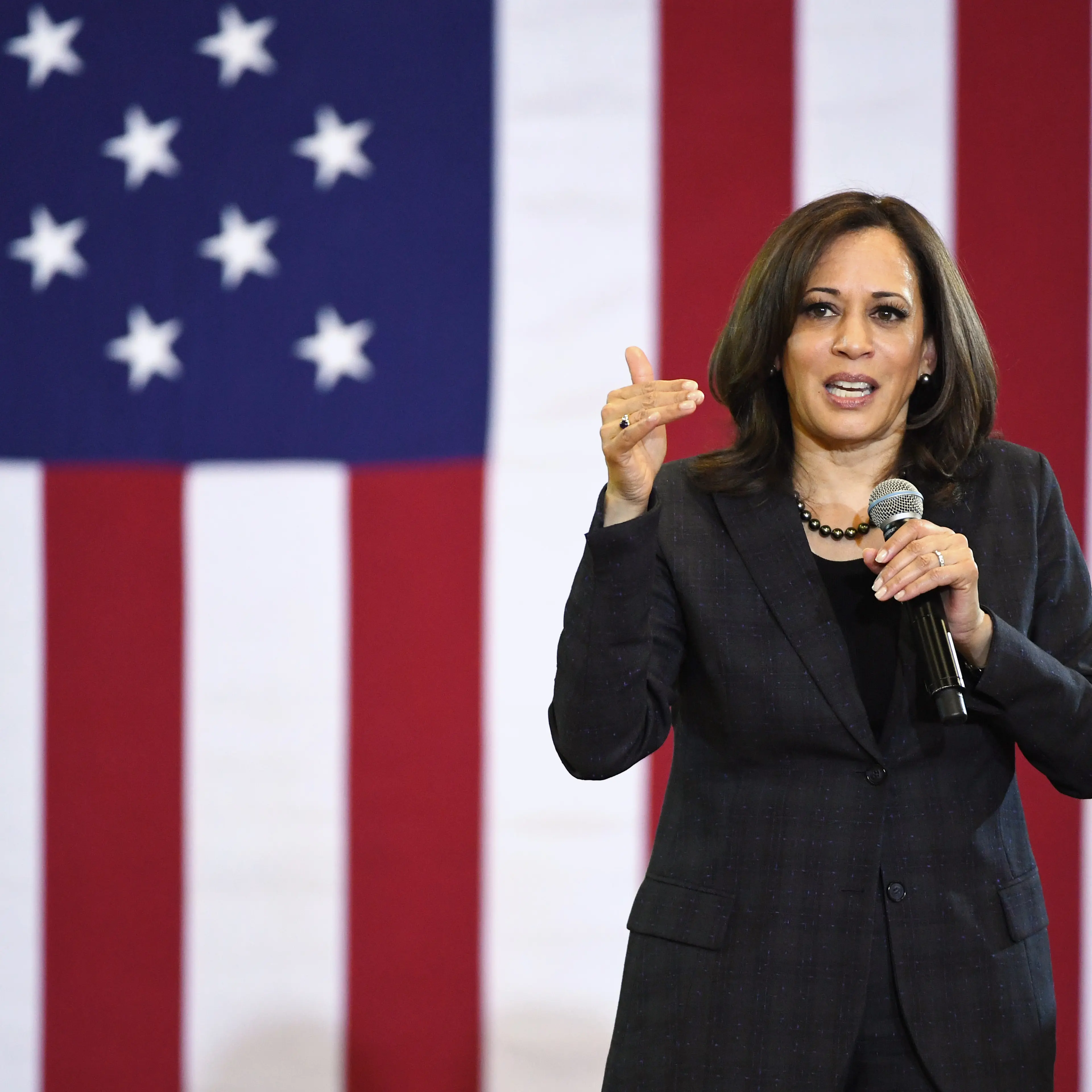 Democratic Presidential Candidate Sen. Kamala Harris Attends Campaign Events In Las Vegas