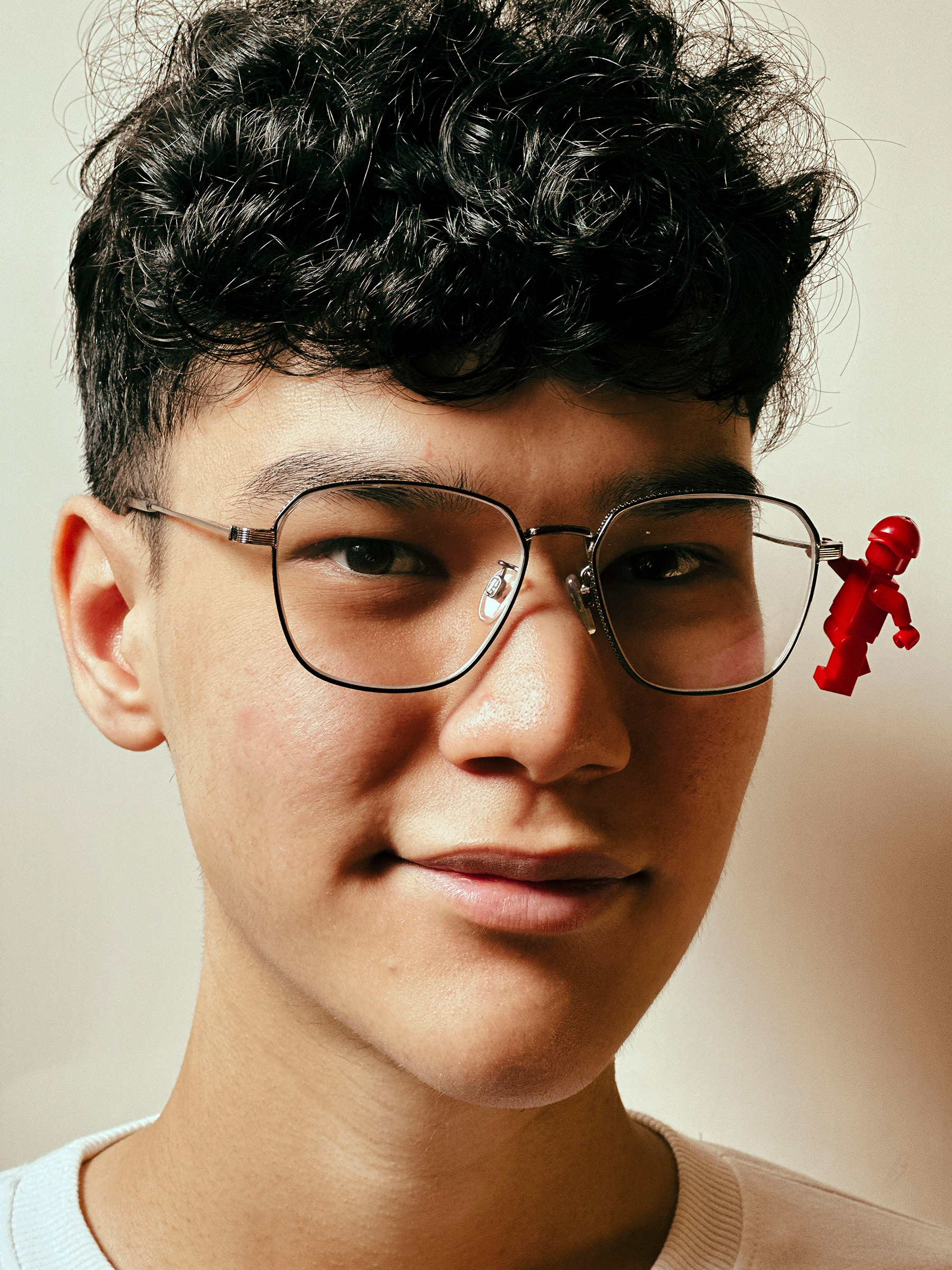 Portrait of animator Amir Mahdi Qurbani 
