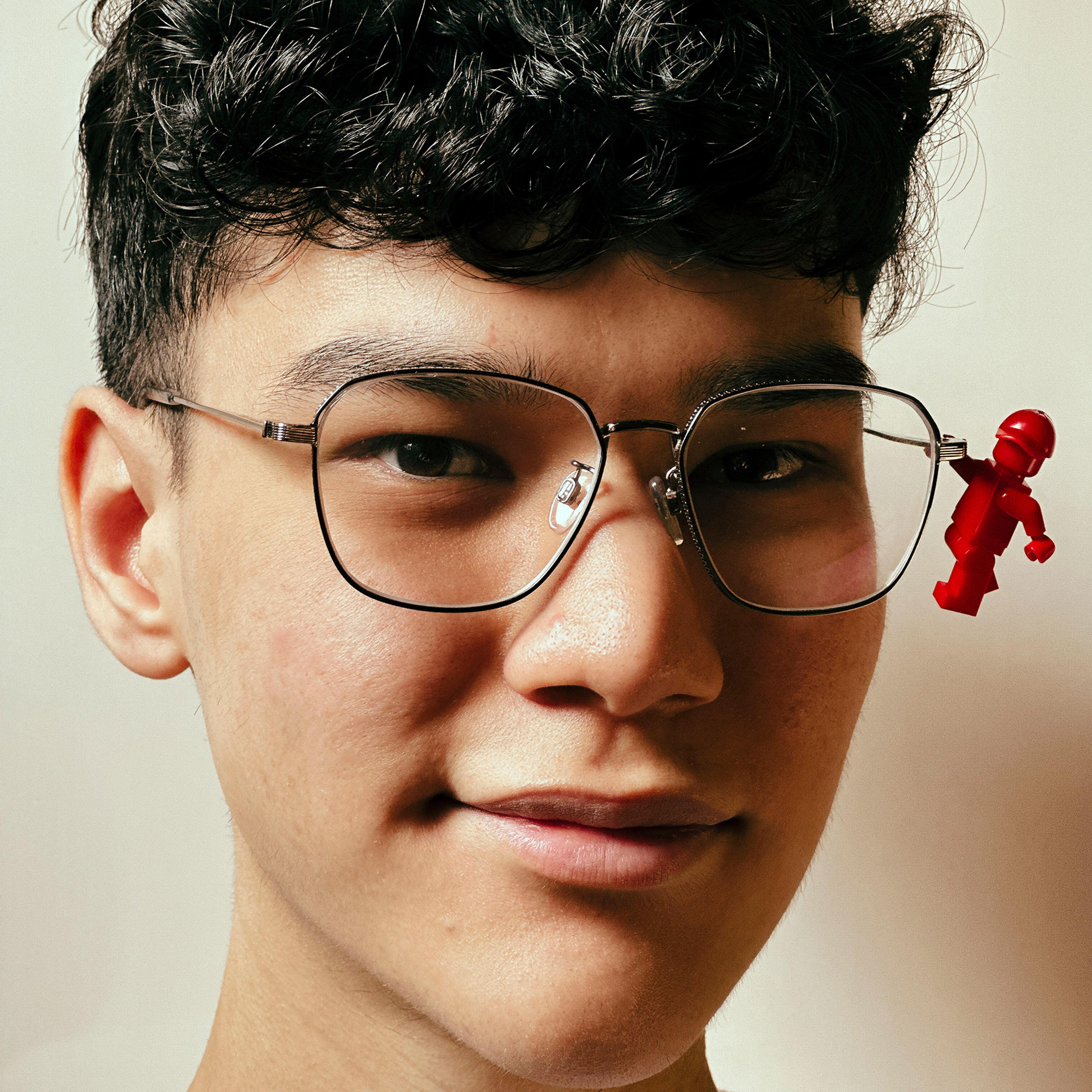 Portrait of animator Amir Mahdi Qurbani