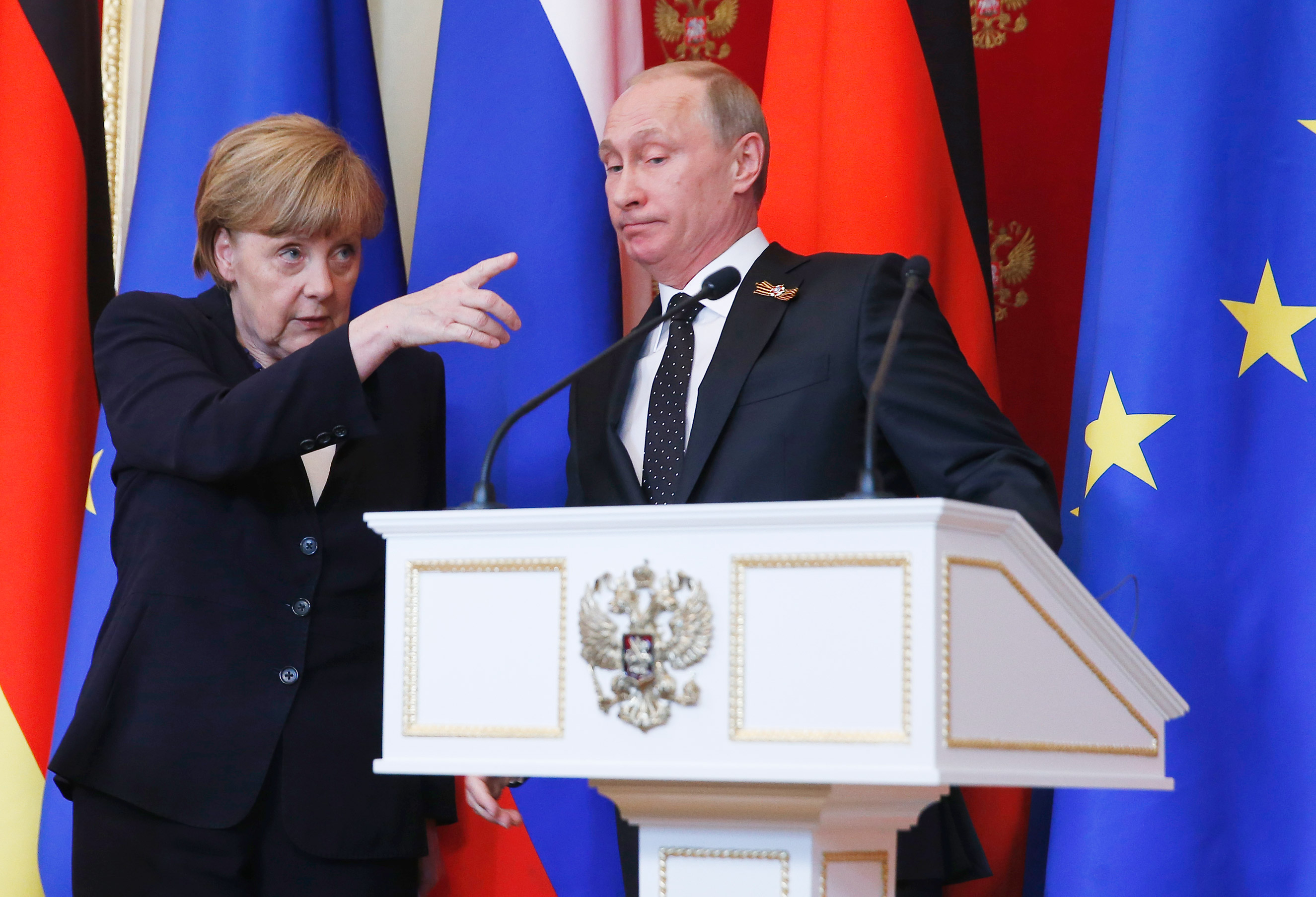 TIME Person of the Year: Angela Merkel Meeting World Leaders