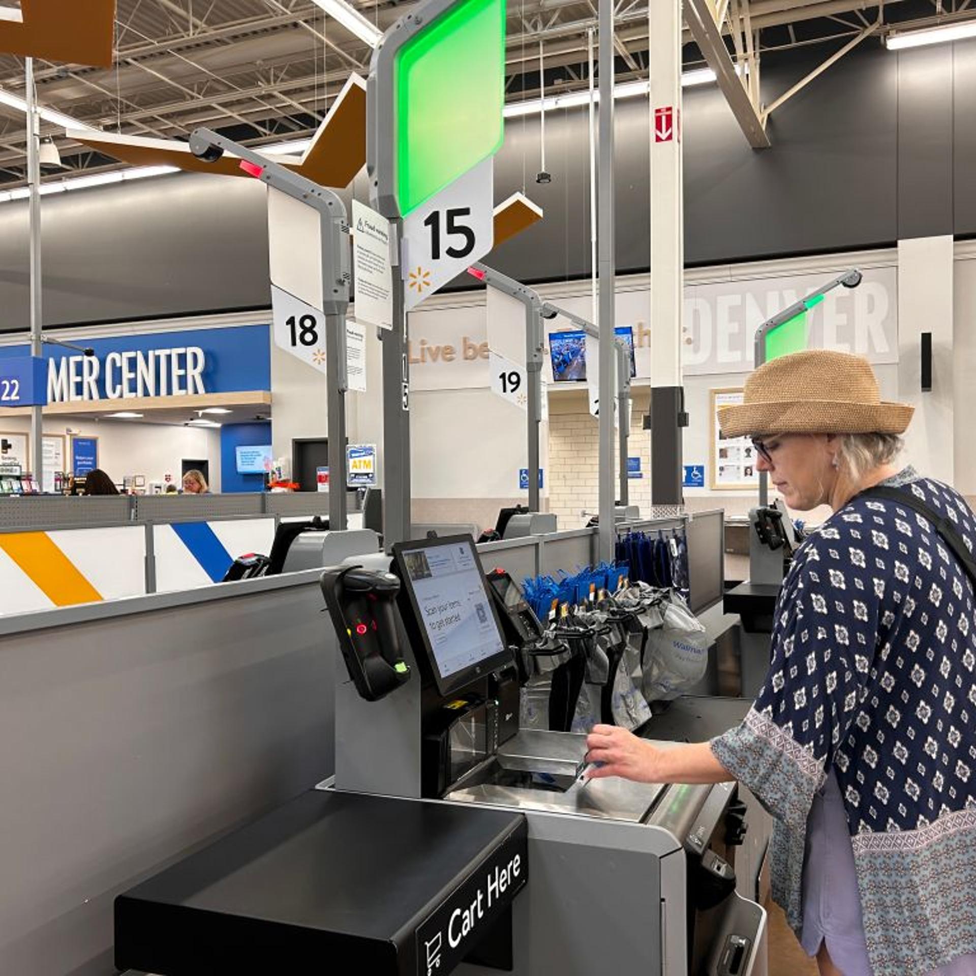 Walmart Self Checkout