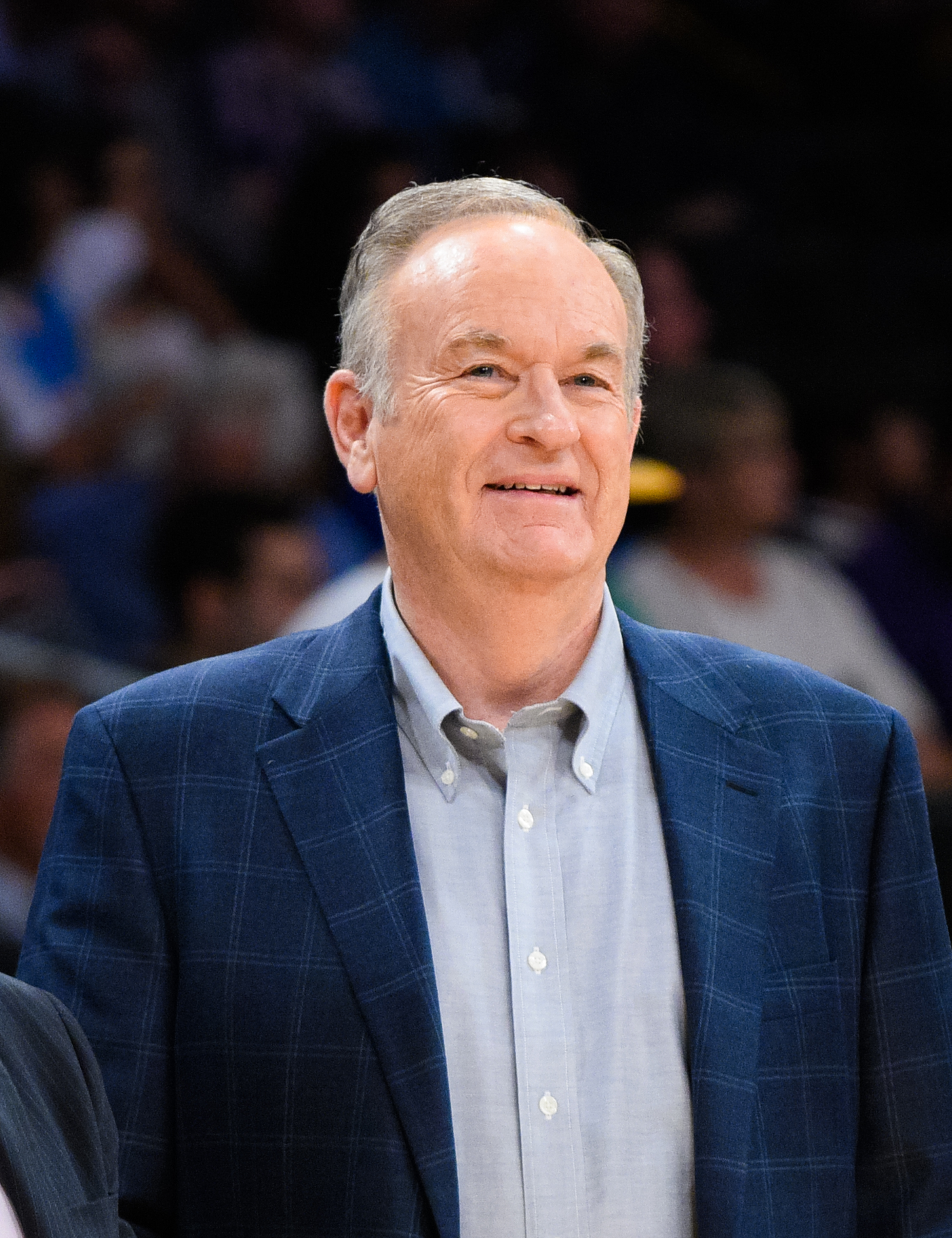 Bill O'Reilly attends a basketball game between the Denver Nuggets and the Los Angeles Lakers at Staples Center on February 10, 2015 in Los Angeles, California.