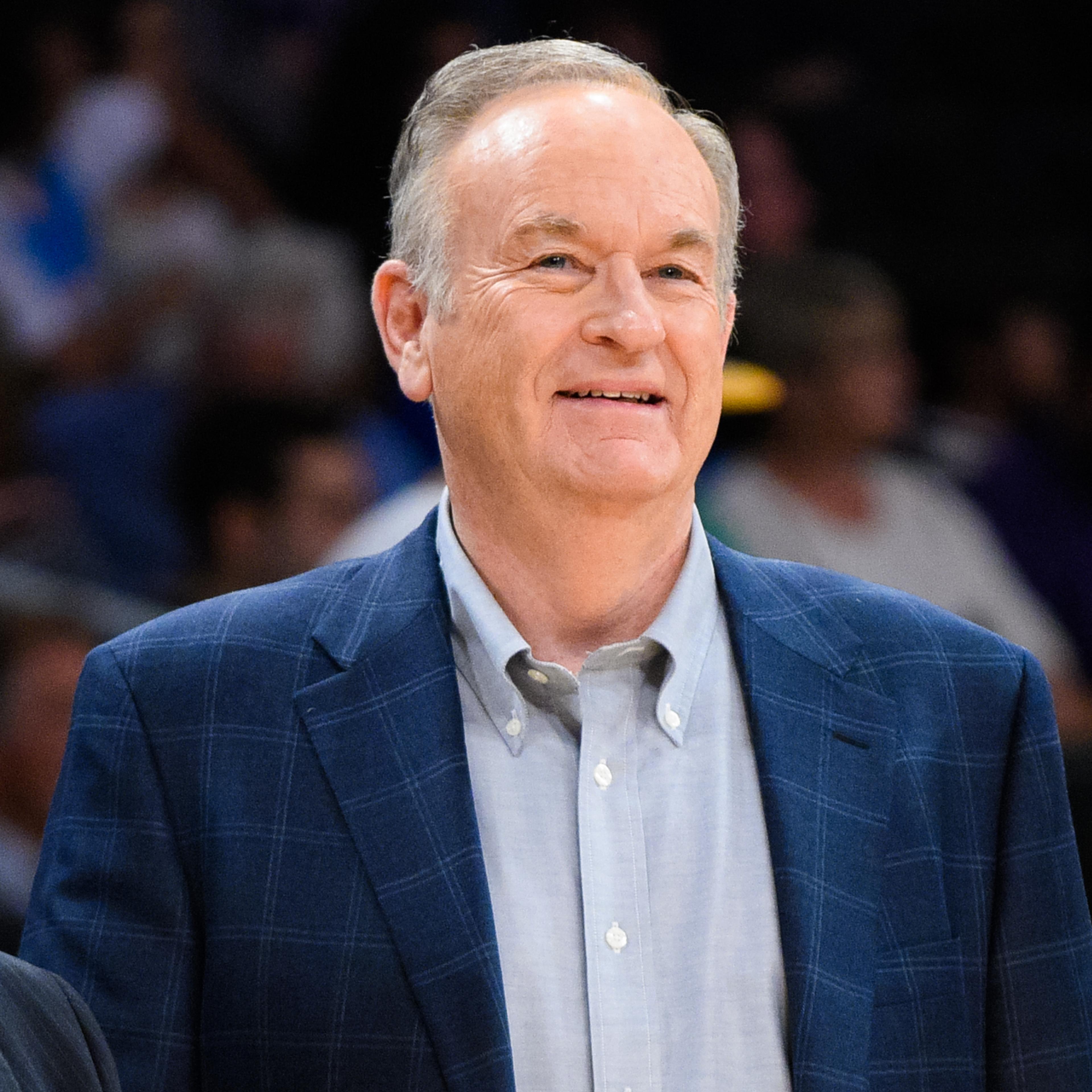 Bill O'Reilly attends a basketball game between the Denver Nuggets and the Los Angeles Lakers at Staples Center on February 10, 2015 in Los Angeles, California.