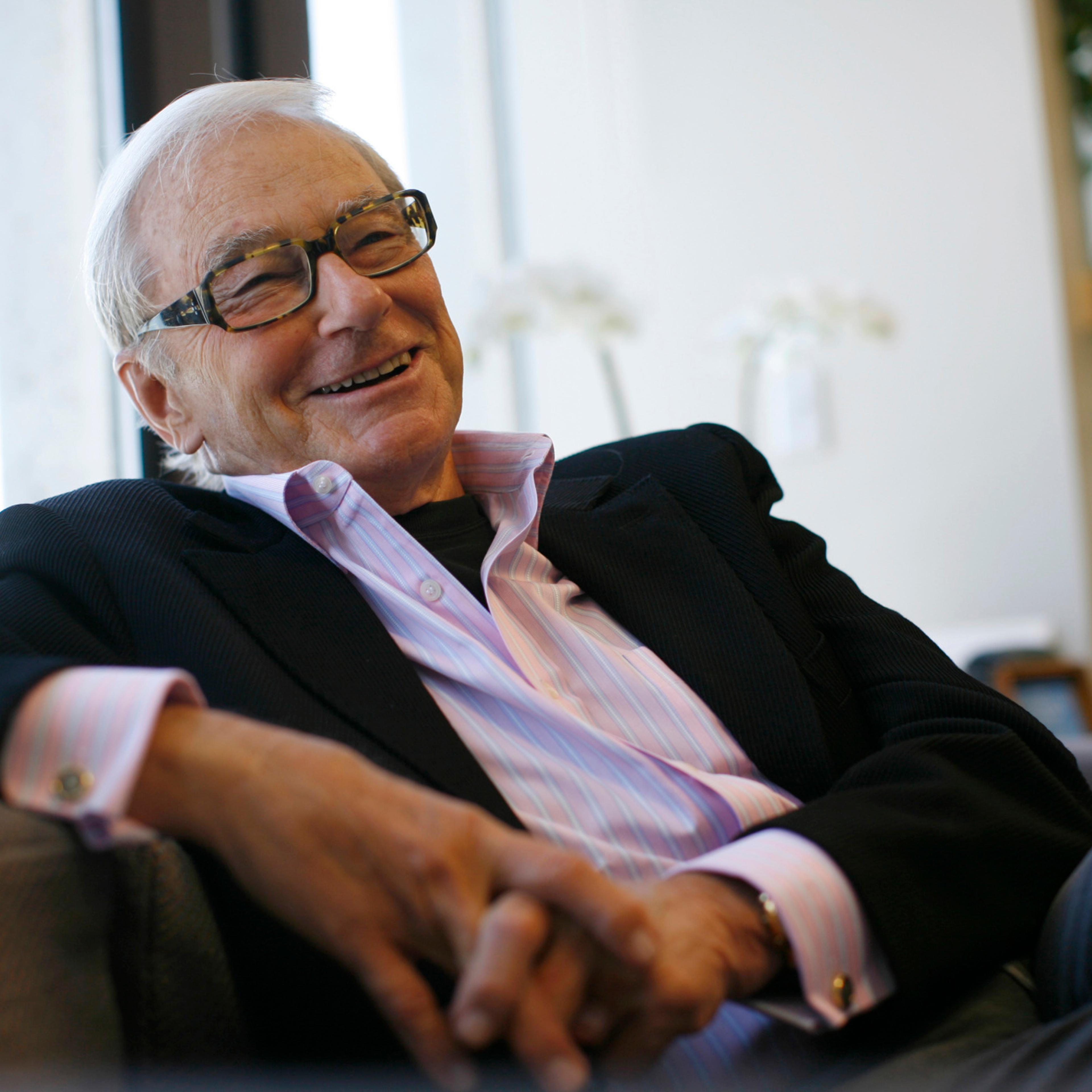 Venture capitalist Tom Perkins is interviewed in his office in San Francisco, California September 12, 2011. Perkins is a co-founder of venture capital firm Kleiner Perkins and the backer of companies ranging from Genentech to Google.