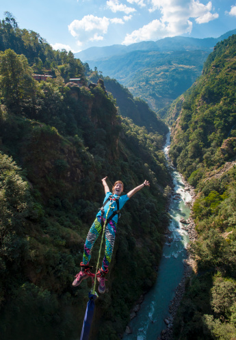 man-bungee-jumping