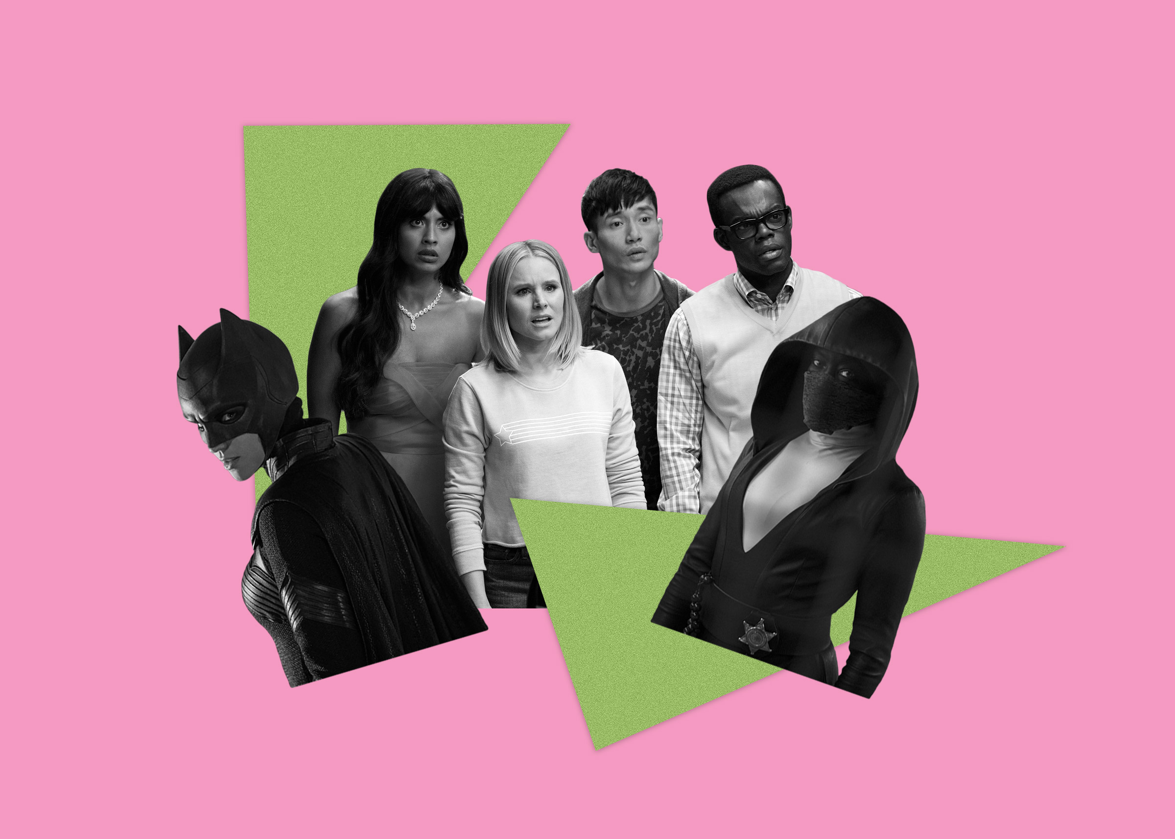 The Good Place; Batwoman; Watchmen